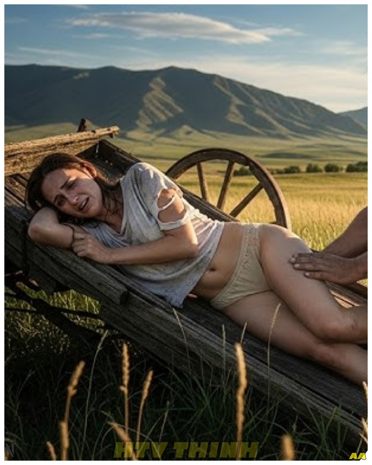 “My father… he took my first time.” The words came out like a whisper, barely audible over the howling wind. Jeb’s hands were frozen in place as he stared at the ground before him, his mind reeling from the realization he had just uttered. The world around him seemed to slow, as though time itself was holding its breath. The air had turned still, the silence suffocating.