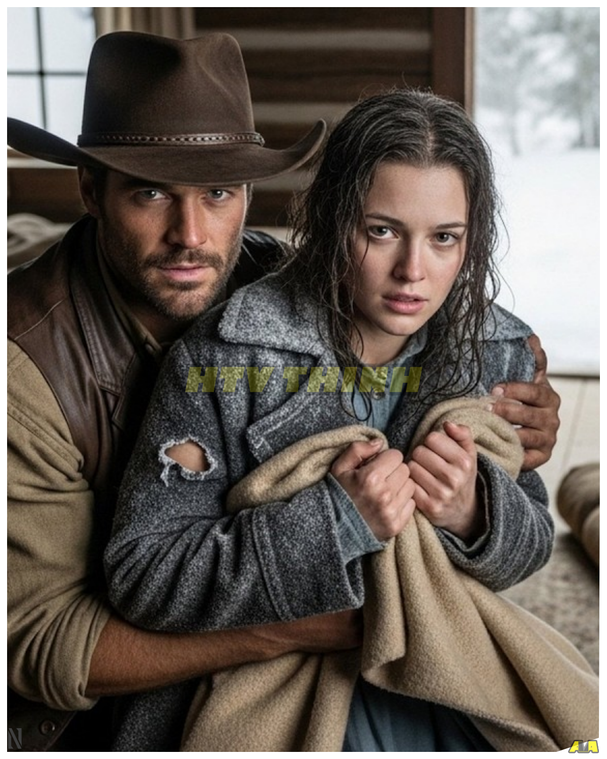 She Arrived During a Blizzard, Cowboy Gave Her His Bed and Slept By The Fire