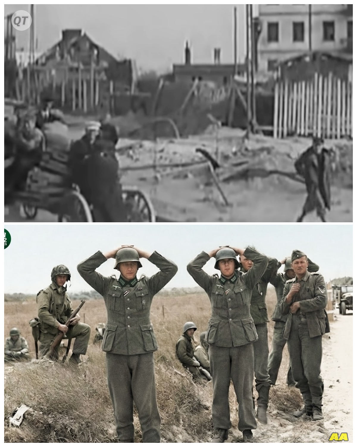 Execution of Germans who Brutally Killed 6 American Airmen in Rüsselsheim Massacre-ZZ