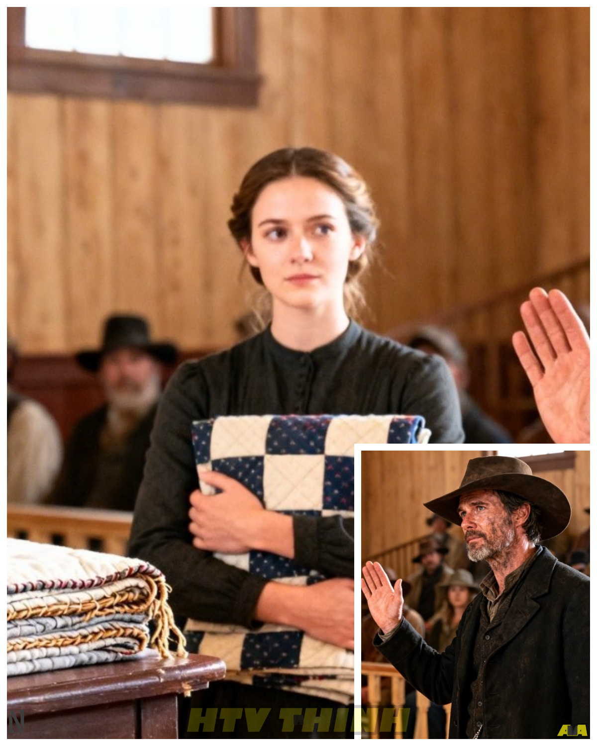 No One Wanted Her Handmade Quilts — Until a Silent Cowboy Raised His Hand