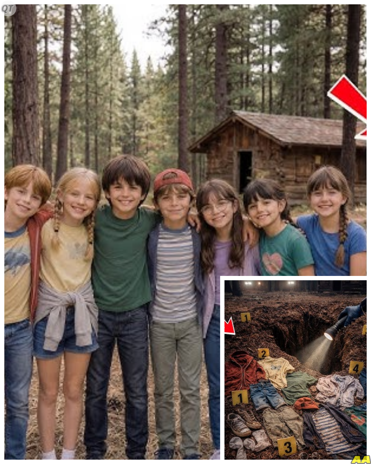 After 41 Years Of Silence A Wildfire Unearthed New Clues About Seven Children Who Disappeared From A Summer Camp In 1983 Leaving Families Facing Answers They Never Expected -KK What had been lost to time was suddenly brought back with a discovery that no one was prepared to confront. The full story is in the comments below.