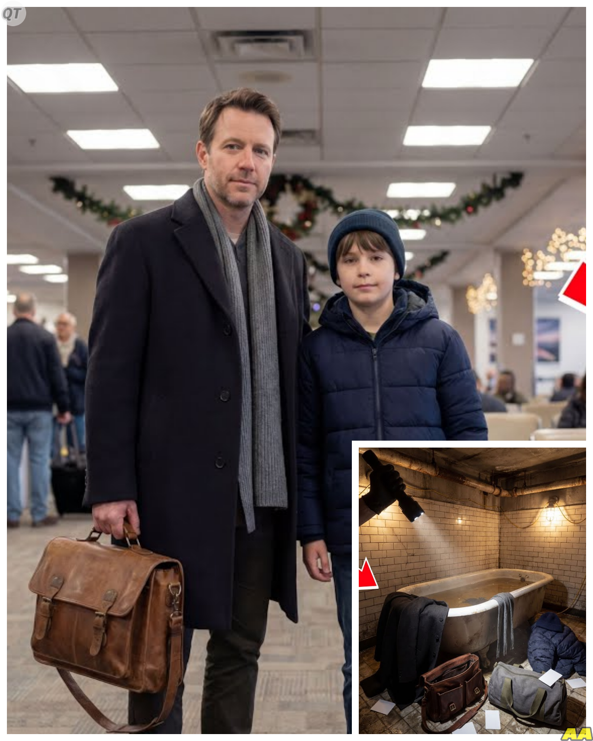 A Christmas Eve Flight, A Father’s Promise, And a Son Who Never Returned… Until 26 Years Later a Crumbling Wall Gave Way and Exposed a Secret So Disturbing It Rewrites Everything About That Night in the Sky -KK It was supposed to be a holiday memory, the kind families hold onto forever, a quiet flight filled with anticipation and warmth, but something went wrong, terribly wrong, and no one could explain why they simply vanished without a trace. For decades, the silence was deafening, the questions unanswered, until one unexpected discovery turned a forgotten structure into the key that unlocked a truth far darker than anyone dared to imagine. The full story is in the comments below.