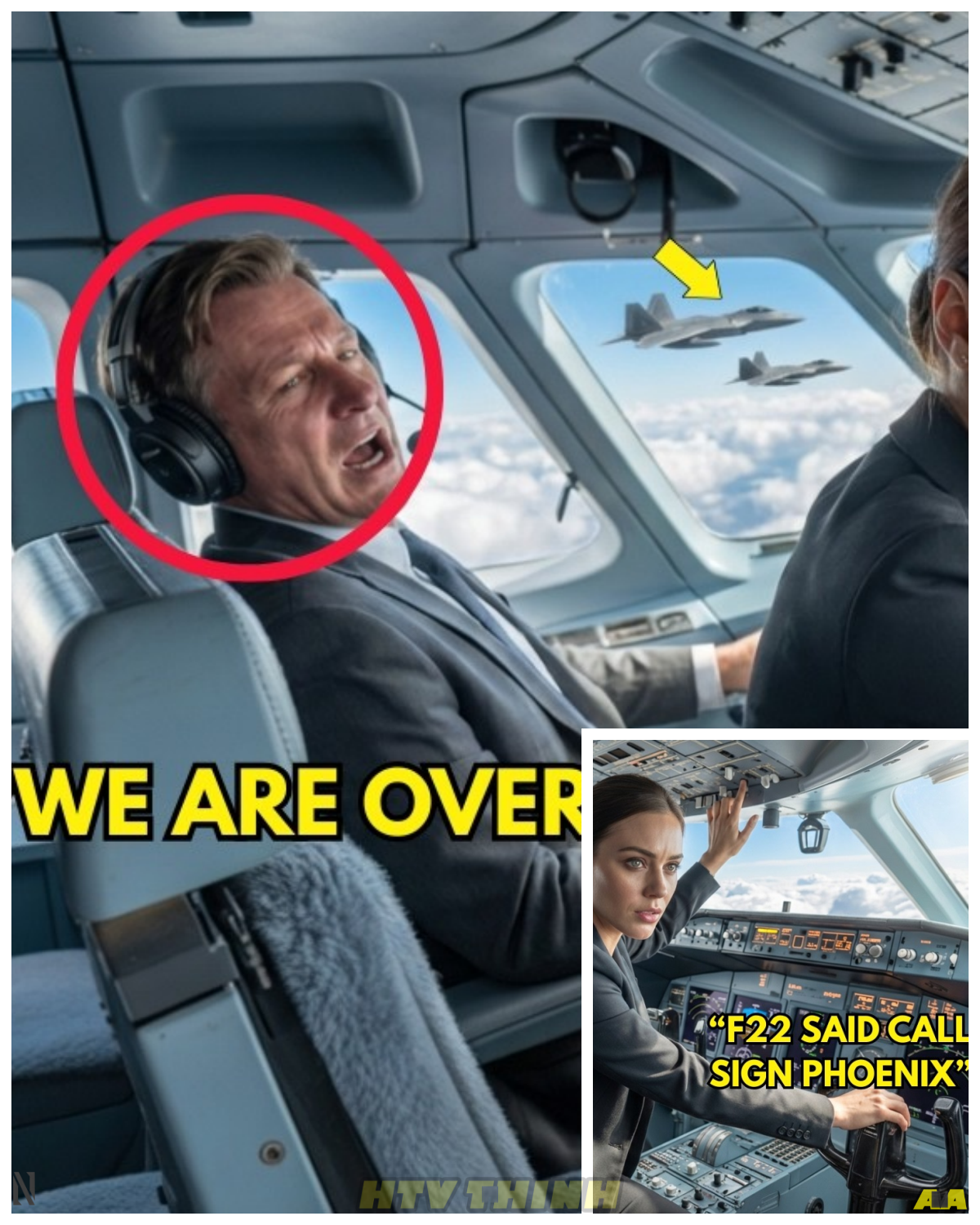 “Pilot Said: ‘It’s Over’ — Then a Forgotten Voice Came on Radio, F-22s Heard: ‘Call Sign Phoenix'”