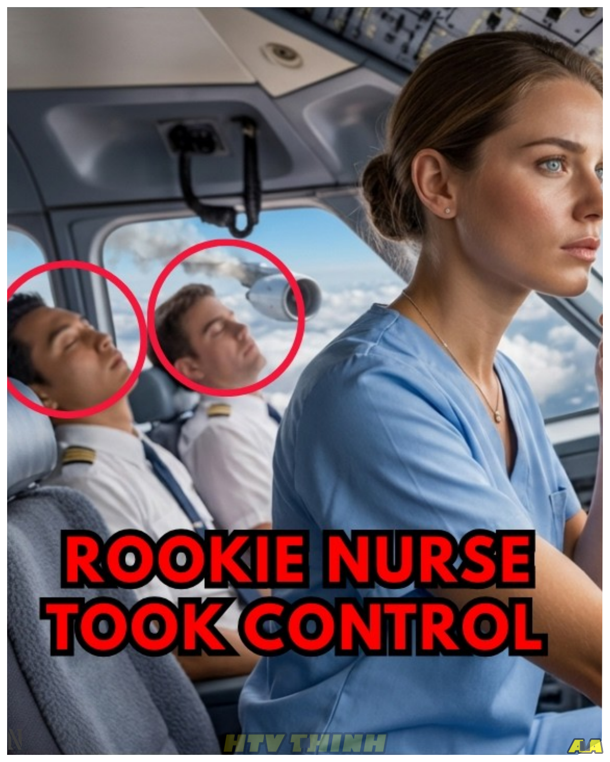 She Was Just a Rookie Nurse — Until the Jet Lost Both Engines and Her Voice Came on the Radio