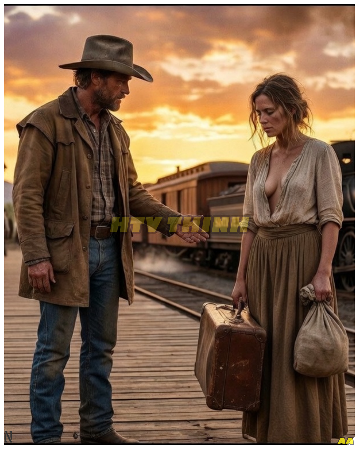 She stood at the station, her heart sinking with each passing moment. The sun was setting, casting a warm orange glow over the dusty platform, but her hopes were fading fast. Rachel had come all this way, thinking that maybe—just maybe—this time things would be different. But the cold, hard truth hit her as the clerk turned away, his face unreadable.  “No room,” he said flatly, without a second glance. “We’ve been full for days. Try again somewhere else.”