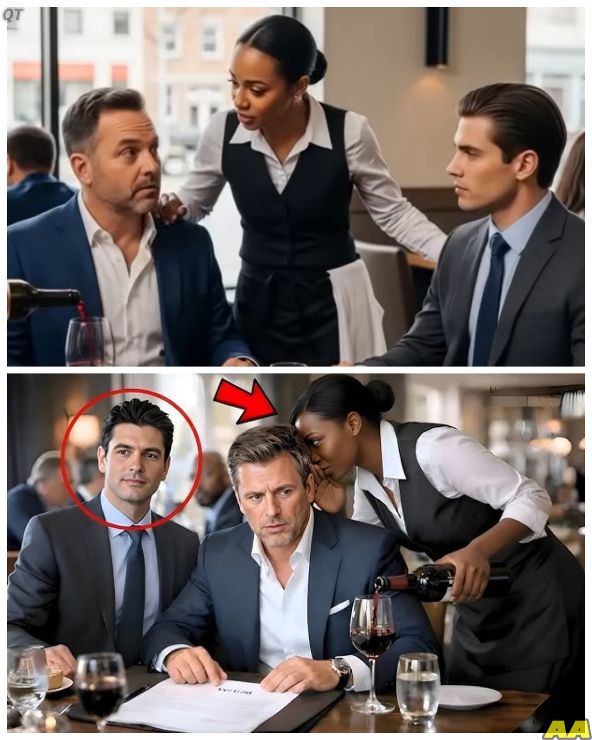 “Your Translator Is Lying” the Waitress Said Calmly, Interrupting a Million Dollar Deal, Leaving the Billionaire Frozen as He Realized the Truth Might Be Hiding in Plain Sight -KK At first, it sounded like an overstep, a stranger inserting herself into a conversation she had no place in, but something in her tone made it impossible to ignore. The room shifted, the confidence faded, and suddenly every word that had been spoken moments earlier felt uncertain, as if the entire deal had been built on something dangerously unstable. The full story is in the comments below.