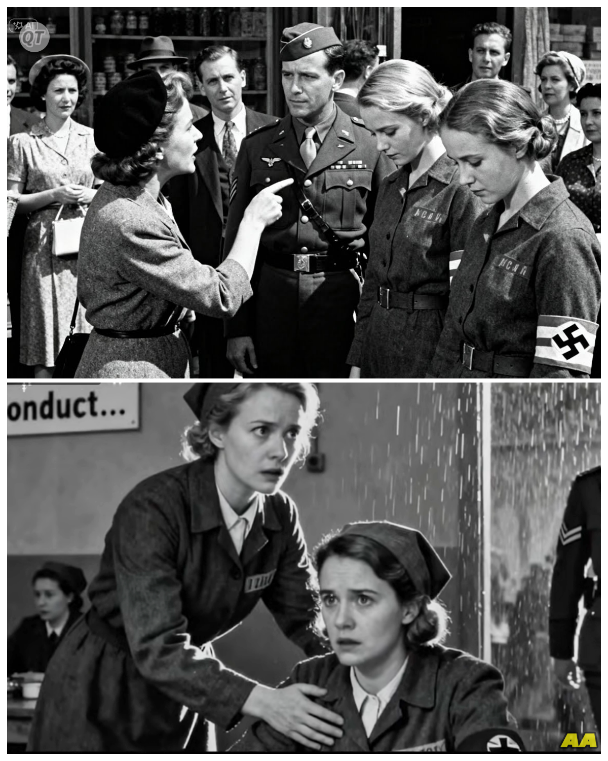 “This Is a Grocery Store?” German Women POWs Shocked by Endless Aisles Under Guard-ZZ