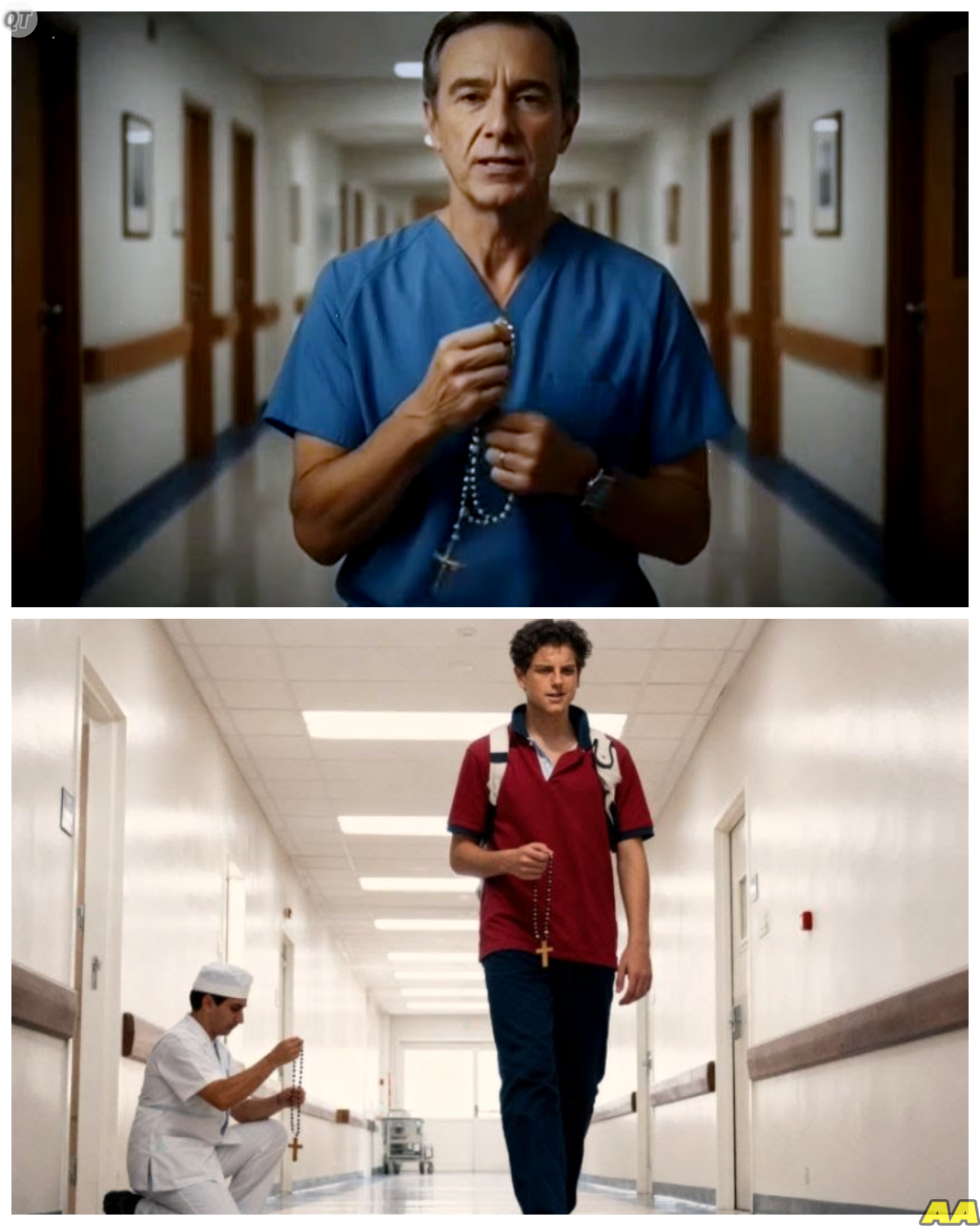 A Hospital Janitor Picked Up a Rosary From the Floor Thinking It Was Lost, Until Moments Later Carlo Acutis Walked Past Holding What Appeared to Be the Exact Same One, Leaving Him Frozen in Confusion -KK It seemed like nothing at first, just another forgotten object in a place full of them, but the moment he looked up, everything changed. The detail was too precise, too impossible to dismiss, and the longer he tried to make sense of it, the more unsettling it became, turning a routine task into something he would never be able to explain away. The full story is in the comments below.