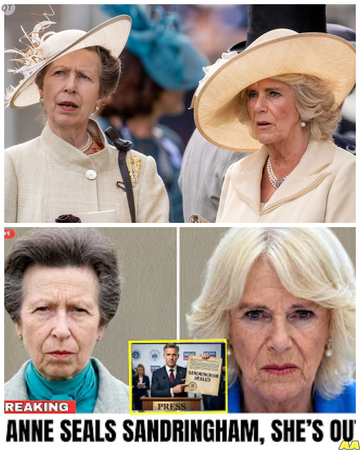 Princess Anne Allegedly Locks Down Key Wing at Sandringham House, Preventing Queen Camilla From Private Summer Stay in a Dramatic Twist Involving Estate Authority, Family Lines, and a Decision That Sends Shockwaves Through Royal Circles -KK Behind the manicured gardens and timeless traditions, sources suggest a quiet but firm action has triggered a ripple effect of tension, turning what should have been a routine seasonal arrangement into a moment of unmistakable division. The full story is in the comments below.