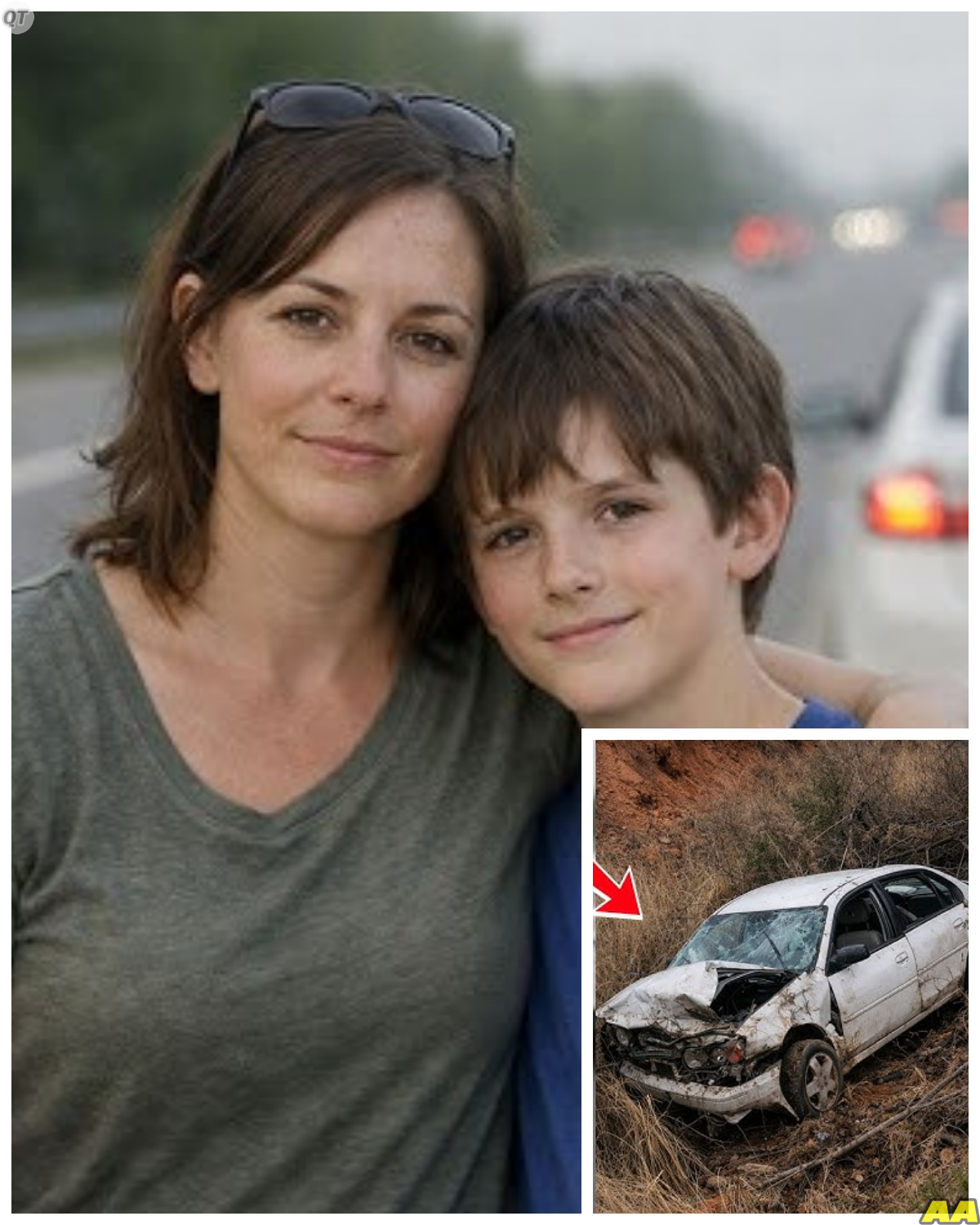 A Mother and Son Disappeared Without a Trace and for 16 Days the Silence Was Deafening Until Their Wrecked Car Was Discovered Deep in a Ravine and What Investigators Found Inside Turned a Tragic Accident Into a Mystery That Refuses to Be Solved -KK At first it looked like a heartbreaking crash lost to time and terrain but the deeper authorities looked the more the details stopped adding up because the scene told a story that did not match the timeline and now questions are piling up faster than answers leaving everyone wondering what really happened in those missing days. The full story is in the comments below.