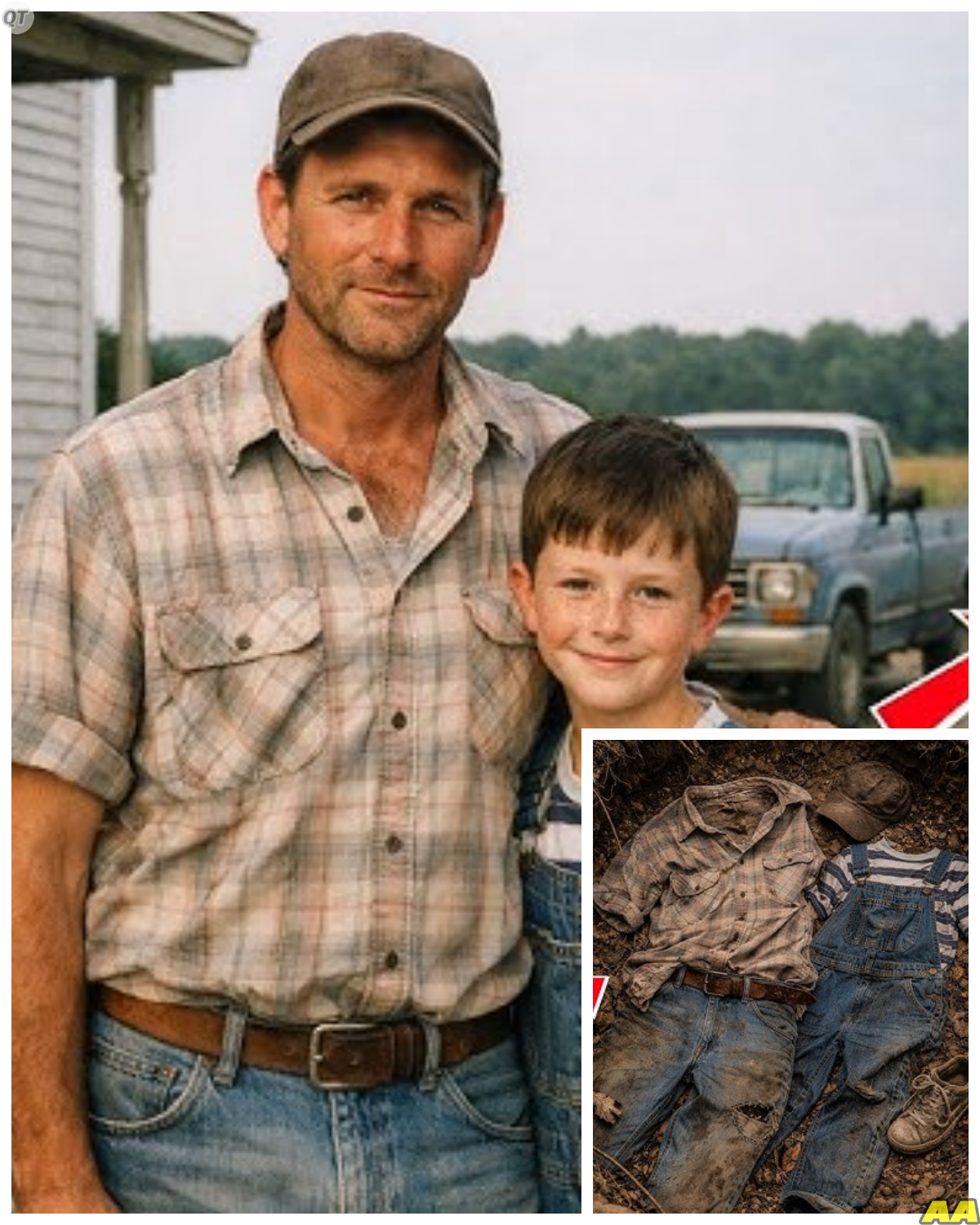 A Father and Son Vanished Without a Trace and Just When Hope Was Fading Their Clothes Were Discovered Buried Underground Raising Questions So Disturbing They Changed the Entire Direction of the Investigation -KK What started as a desperate search slowly turned into something far more unsettling because the discovery did not bring closure it created a deeper mystery as if someone wanted them gone but left behind just enough to be found and the more investigators examined the scene the less sense it made. The full story is in the comments below.