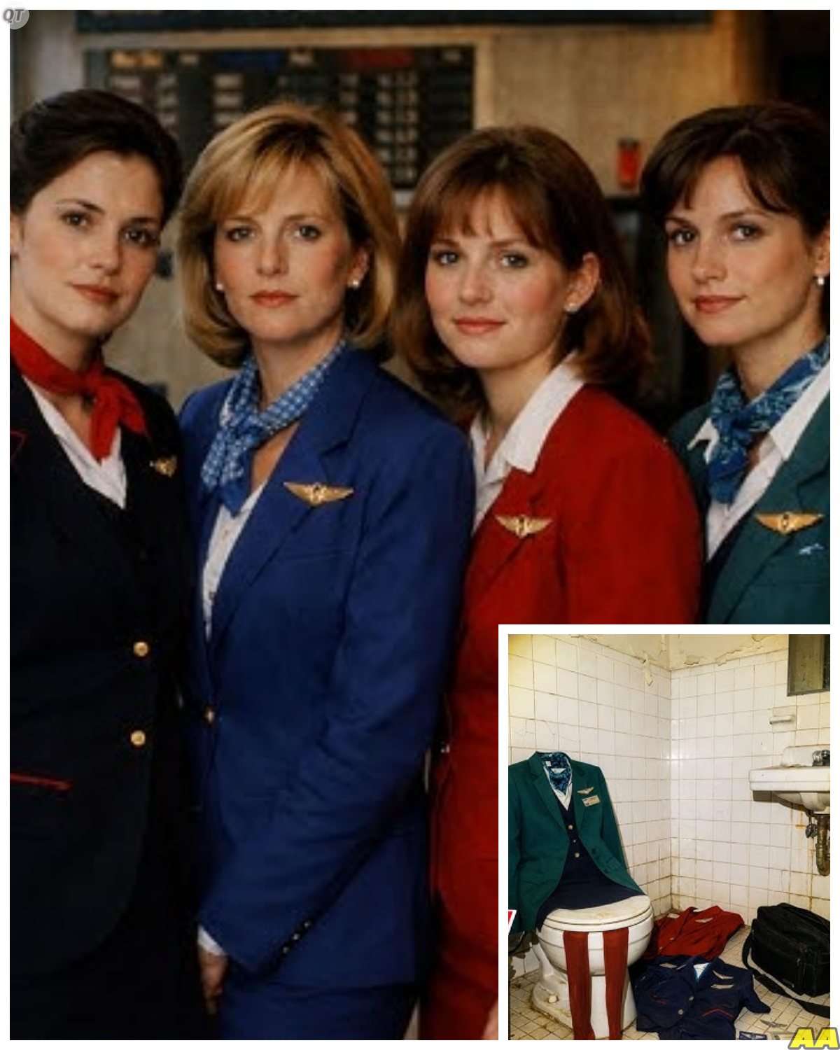 Four Flight Attendants Vanished in 1993 Without a Trace and the Only Clue Left Behind Was Inside an Aircraft Bathroom Where What Investigators Found Turned a Routine Flight Into a Mystery That Still Defies Explanation -KK At first it seemed impossible how could four trained crew members simply disappear mid operation but the deeper authorities looked the more unsettling the details became because that small confined space held signs that something had happened in a narrow window of time and whatever it was no one has been able to fully piece it together. The full story is in the comments below.
