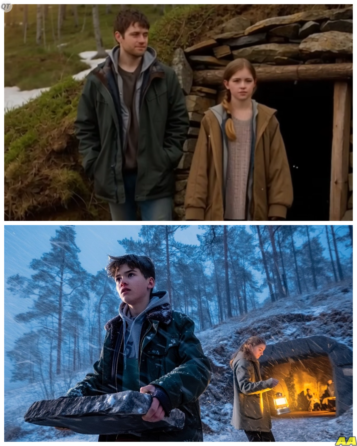 Thrown Out at 17 With Nowhere to Go My Sister and I Stumbled Upon a Sealed Forest Cave and What We Built Inside That Darkness Became the Only Thing Standing Between Us and Survival -KK We thought the worst had already happened being abandoned with nothing but fear and each other but the moment we broke through that hidden entrance everything changed because the cave was not just shelter it became a test of trust resilience and choices that would decide whether we made it out alive or disappeared like we were never meant to be found. The full story is in the comments below.