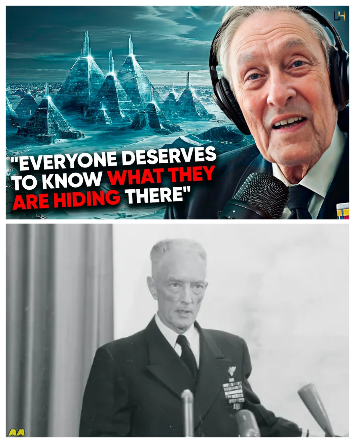 Last Surviving Member of Admiral Byrd’s Expedition Reveals The Truth About Antartica