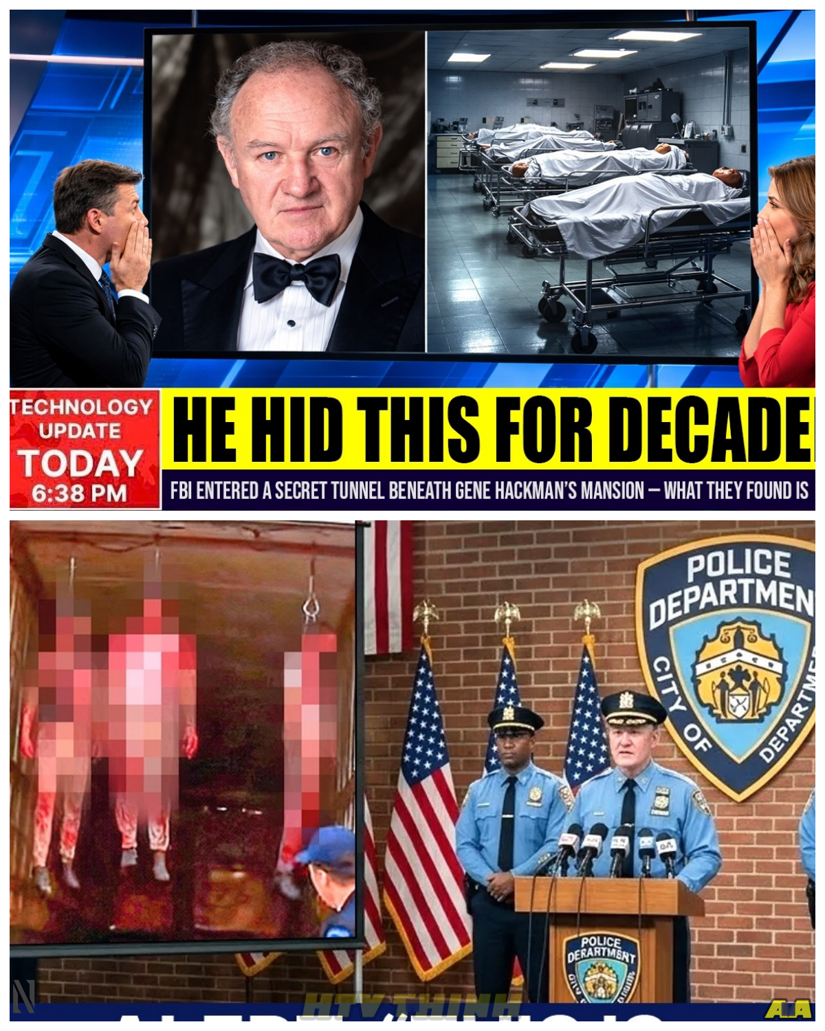 FBI INVESTIGATED A SECRET TUNNEL BENEATH GENE HACKMAN’S ESTATE – WHAT THEY FOUND HAS EVERYONE QUESTIONING EVERYTHING A quiet investigation has suddenly turned into a full-blown mystery after reports surfaced about a hidden tunnel beneath Gene Hackman’s estate, allegedly examined by federal agents. At first, it sounds like an overblown rumor tied to a celebrity name, but then the details begin to stack up—unusual activity, unanswered questions, and a discovery that doesn’t quite fit a simple explanation. The twist is that what was found may not be as dramatic as people imagined, yet it raises even more questions about why the tunnel existed in the first place. As speculation spreads and curiosity grows, one question keeps resurfacing: why would something like this remain unnoticed for so long, and what part of the story still hasn’t been fully revealed?