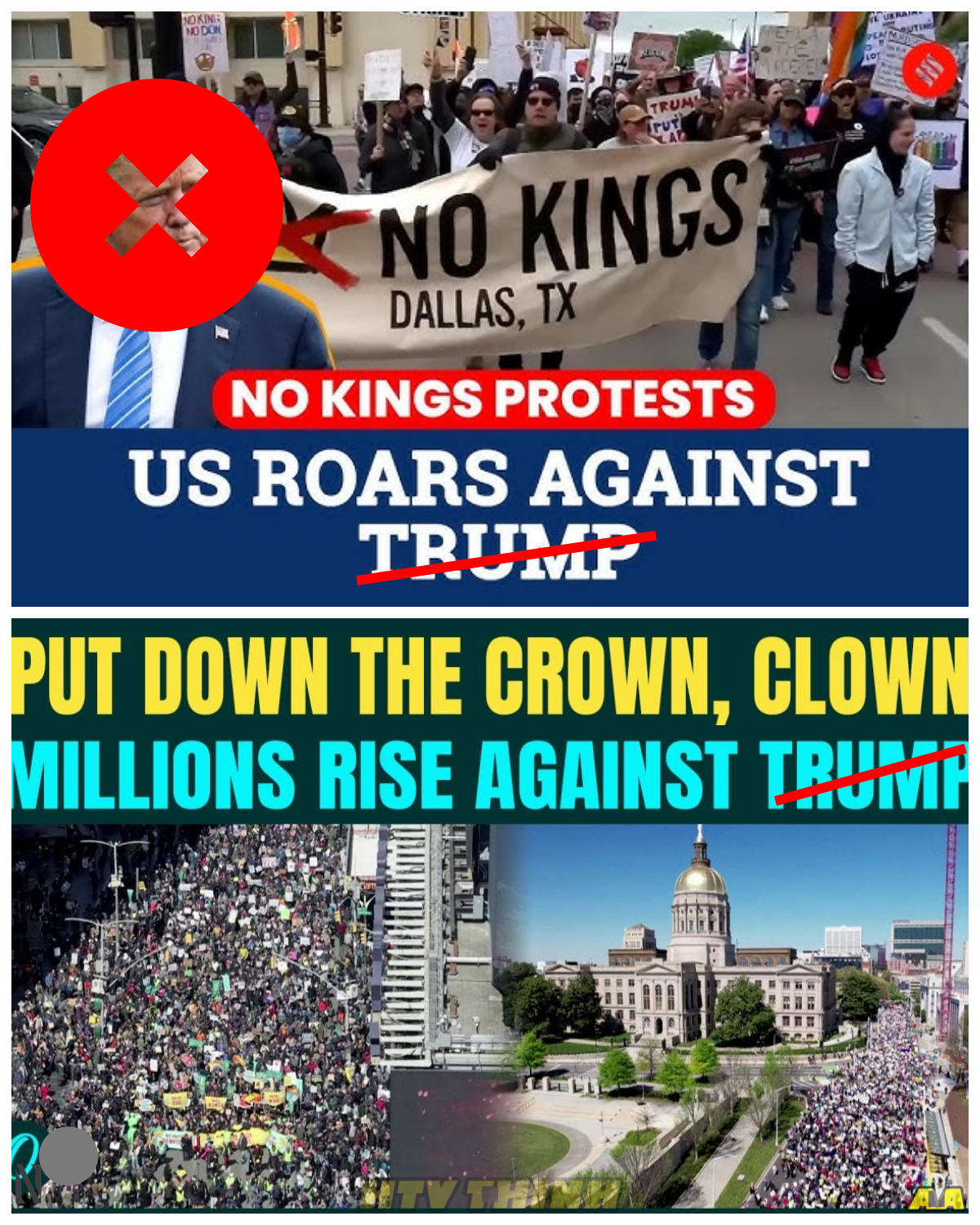 NO KINGS PROTESTS EXPLODE AS AMERICANS FLOOD THE STREETS AGAINST Donald Trump – WAR WITH IRAN PUSHES NATION TO THE EDGE What began as a political movement has now erupted into one of the largest protest waves in modern U.S. history, with millions rallying under the “No Kings” banner as anger over the Iran war reaches a boiling point. At first, it looked like another coordinated demonstration, but then the scale spiraled—thousands of events, cities overwhelmed, and a message growing louder by the hour. The twist? While the protests appear focused on Trump and the war, the frustration seems far deeper, fueled by economic pressure, policy decisions, and a sense that something bigger is unraveling. With reports confirming 13 U.S. service members killed and more than 300 troops injured in the conflict , emotions are surging nationwide. So why has this moment ignited such massive unrest, and what happens if this pressure keeps building?