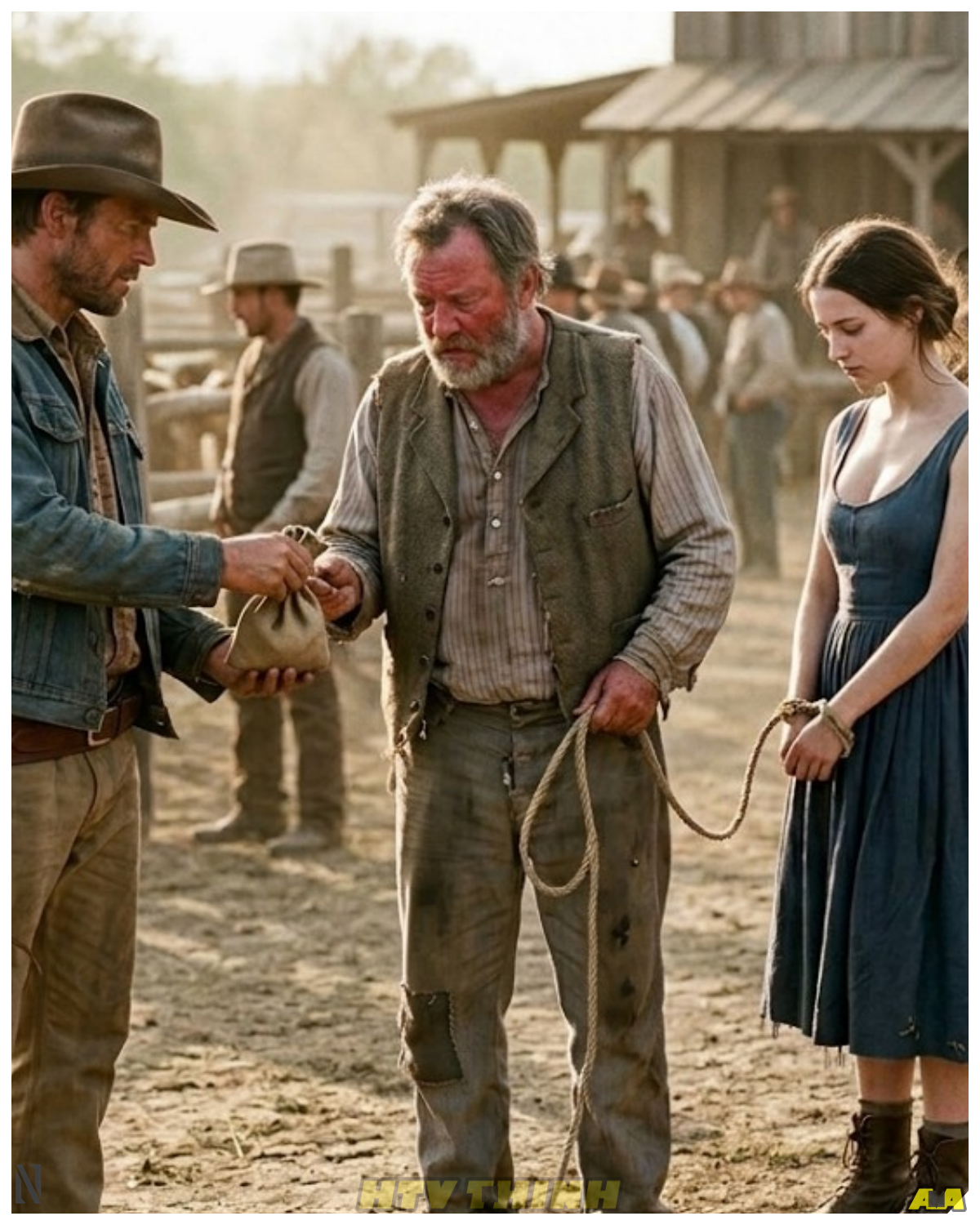 Lonely Rancher Bought a Deaf Girl Sold by Her Drunk Father… Then Discovered She Could Hear His Heart