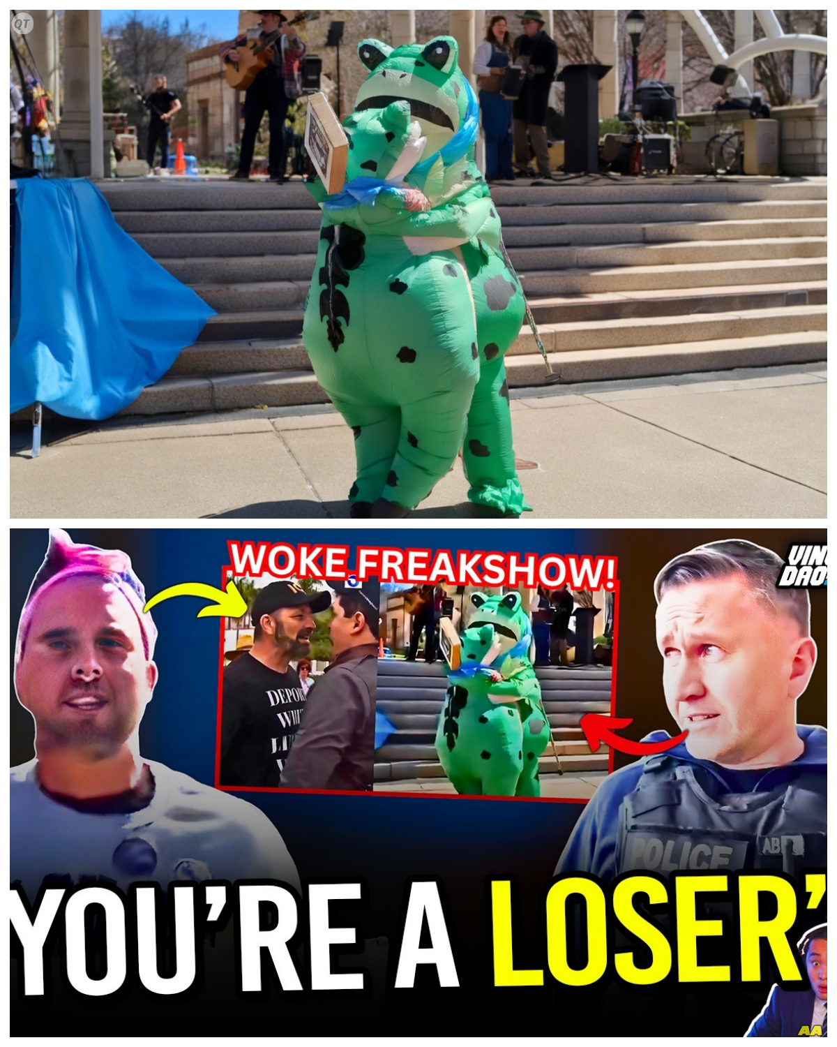 Protesters vs. Patriots: The Shocking Showdown That Left Activists Speechless! In a jaw-dropping clash that unfolded live before a stunned audience, ‘No Kings’ activists found themselves on the receiving end of a brutal reality check as Trump supporters and ICE agents stormed their protest. As tensions escalated, the air thickened with anger and disbelief, revealing the stark divide in America today. With emotions running high, the activists were left scrambling for answers, their message drowned out by a chorus of chants and defiance. Will this confrontation change the narrative for good? As the cameras rolled, it was a spectacle of chaos—activists flailing under the weight of their ideals while the opposing forces reveled in their triumph. The question on everyone’s lips: who truly holds the power in this divided nation? The full story is in the comments below.