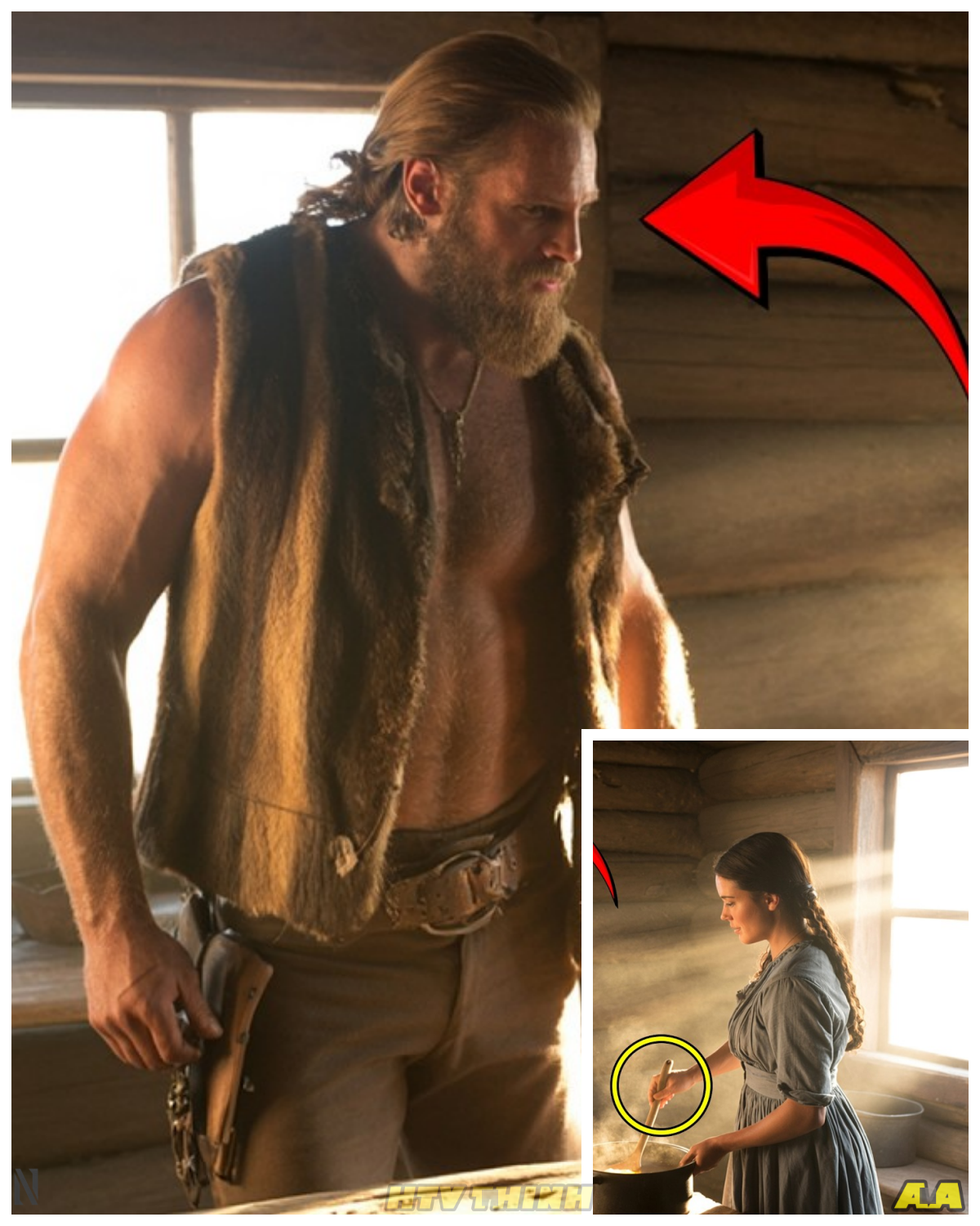 A Widow Offered To Cook For Shelter — The Mountain Man Said_ Only If You Season With Laughter Too…