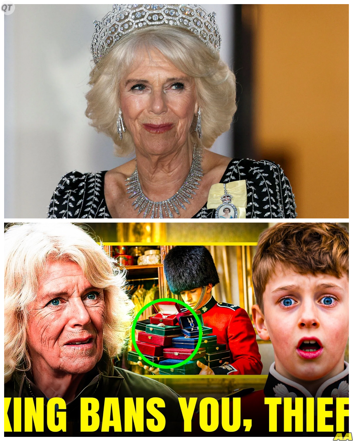 Royal Guard STORMS Into a Private Chamber as Camilla’s Grandson Is Allegedly Forced to Open a Hidden Wardrobe, Triggering a Jaw Dropping Discovery That Some Claim Connects Directly to the Late Queen’s Long Lost Legacy -KK In a scene that feels more like a high stakes thriller than royal life, whispers describe a tense confrontation where authority overrides privacy, leading to a shocking reveal that raises questions about what was hidden, who knew, and how something so significant could remain concealed until now. The full story is in the comments below.