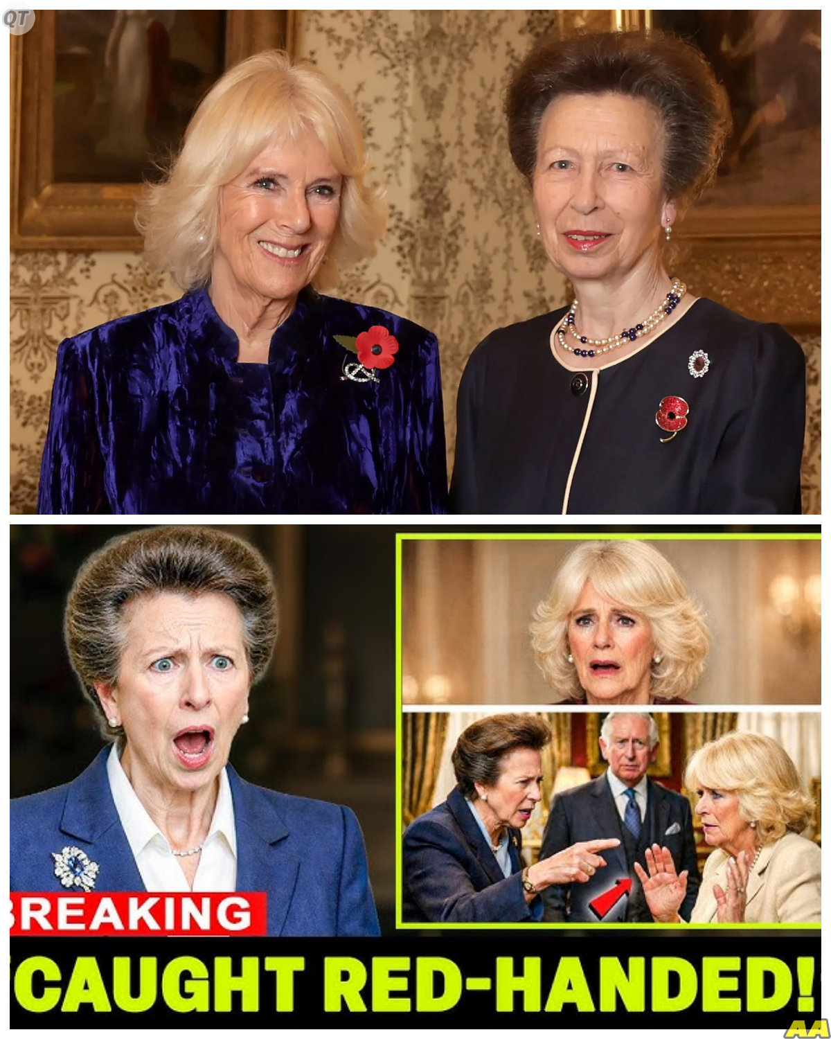 Princess Anne Allegedly CATCHES Camilla in a Shocking Moment Involving the Late Queen’s Signature, Igniting a Royal Firestorm as Claims Surface of a Forged Document That Could Shake the Very Foundations of the Monarchy -KK In a scene that feels almost too explosive to comprehend, whispers describe Anne walking into a moment frozen in tension, where a single document becomes the center of a storm, raising questions about trust, legacy, and whether something deeply serious was unfolding behind closed doors that was never meant to be seen. The full story is in the comments below.
