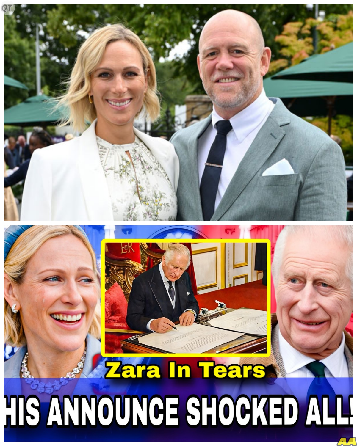 Zara Tindall Allegedly BREAKS DOWN as King Charles Delivers a Major Announcement That Sends Shockwaves Through the Royal Family, Leaving Emotions Running High and Raising Questions About What Was Really Said Behind Closed Doors -KK In a moment that feels charged with tension and uncertainty, whispers suggest Zara was deeply affected by the announcement, sparking speculation about its true impact and whether the decision carries consequences far beyond what the public has been told, turning a formal statement into a deeply personal and emotional turning point. The full story is in the comments below.