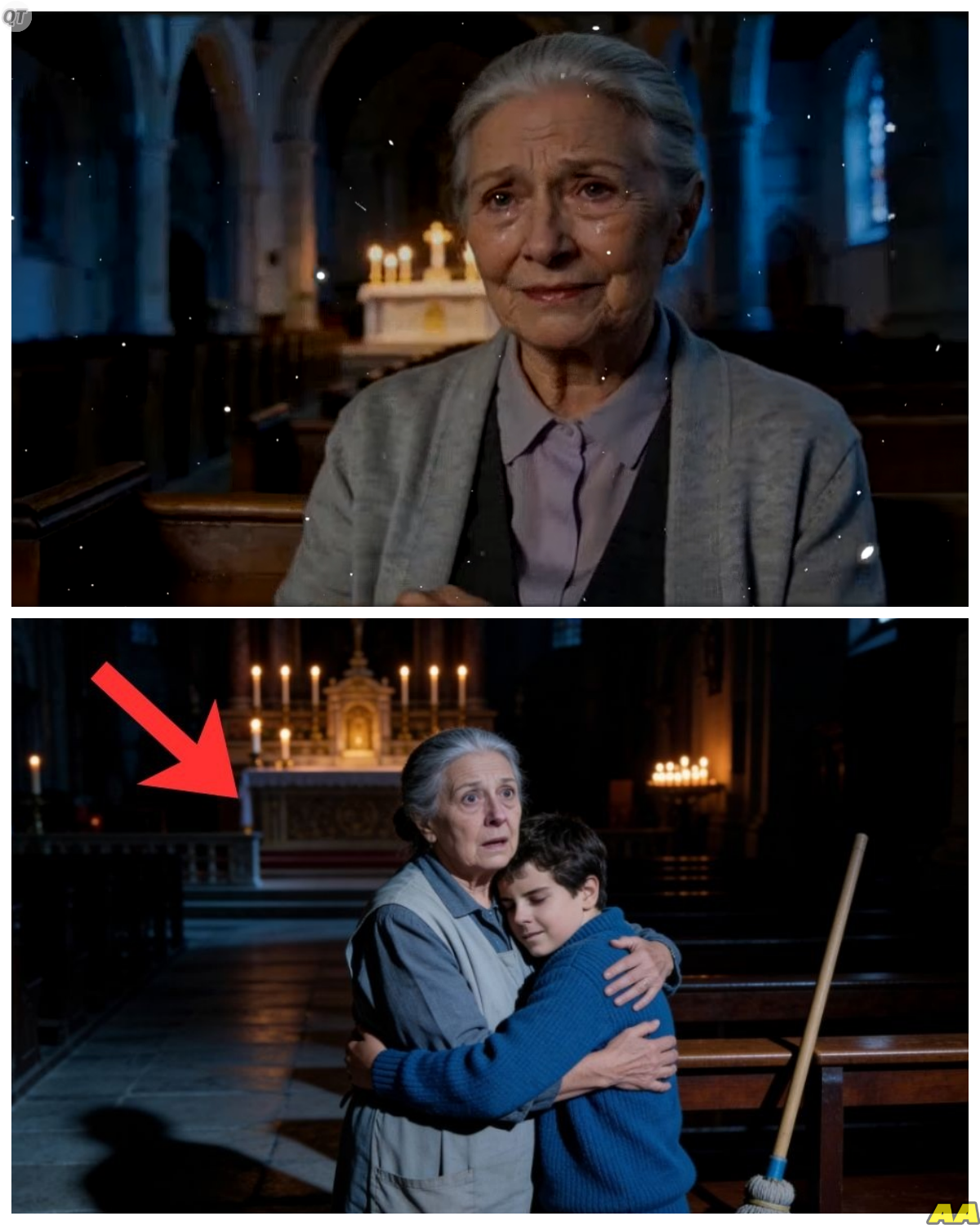 In Pavia Most People Barely Noticed the Quiet Woman Who Cleaned the Church Late at Night After Everyone Else Had Gone Home, But One Evening Carlo Acutis Walked Up to Her, Hugged Her Warmly, and Whispered Something That Seemed Like a Kind Gesture at the Time Until Years Later When She Was Dying and Finally Revealed the Words That Had Stayed With Her All Her Life -KK For decades she kept the memory to herself, assuming the boy’s remark had simply been a moment of compassion toward someone the world often ignored, yet when she finally spoke about it near the end of her life those who heard the story said the message Carlo had shared with her sounded far more mysterious than anyone expected. The full story is in the comments below.