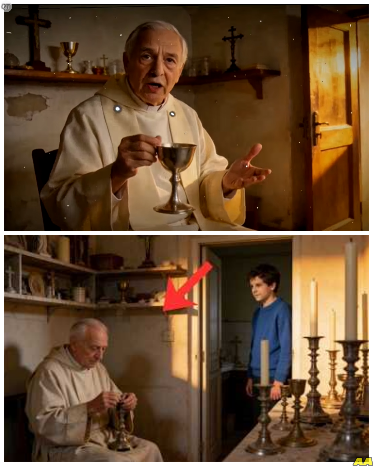 In Rome a Young Carlo Acutis Walked Into a Parish Office and Asked a Question That Left the Staff Slightly Confused, Requesting to Meet the Most Forgotten Priest in the Entire Parish, a Cleric Many Had Quietly Stopped Mentioning, Yet Just 72 Hours Later the Situation Took an Unexpected Turn When a Call Arrived From the Vatican City That No One in That Parish Had Ever Imagined -KK At the time it sounded like a strange request from a devout teenager who seemed unusually interested in a priest others had almost erased from memory, but when the phone rang days later and the voice on the line mentioned the same overlooked cleric, parish staff began recalling Carlo’s question with a mixture of curiosity and disbelief. The full story is in the comments below.