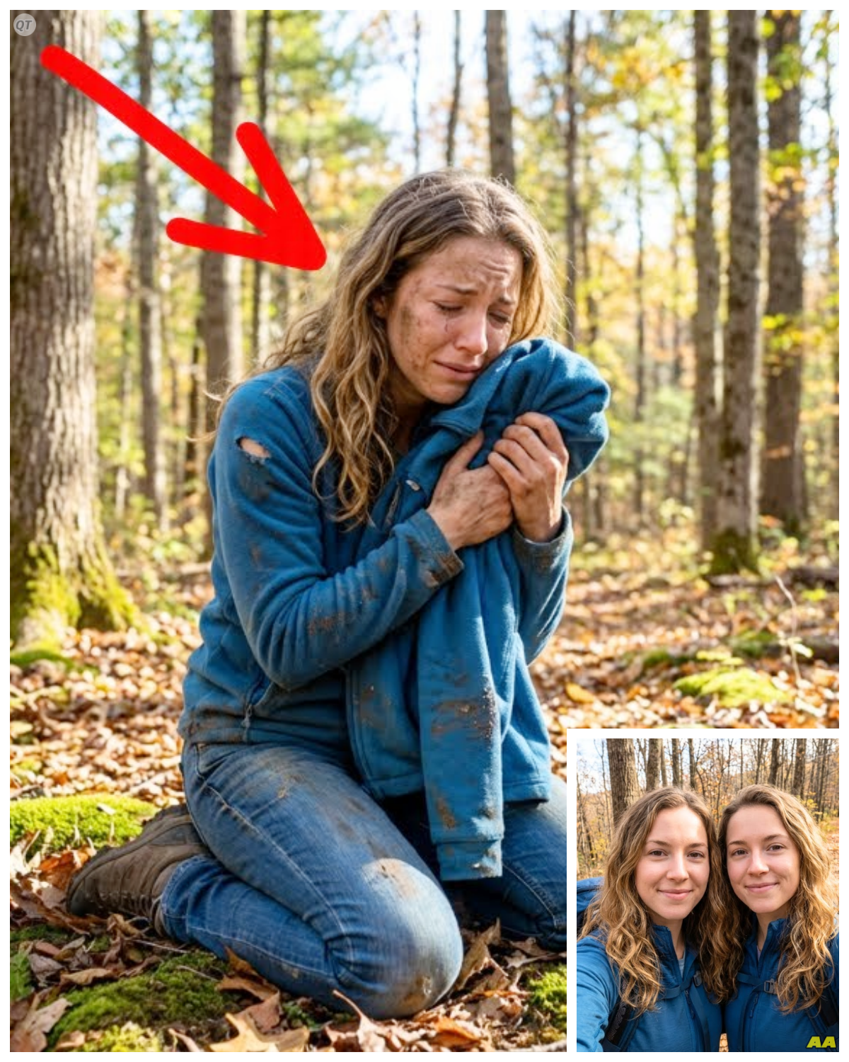 Twin Sisters Vanished In The Woods – 2 Month Later ONE Was Found Holding The Other’s JACKET
