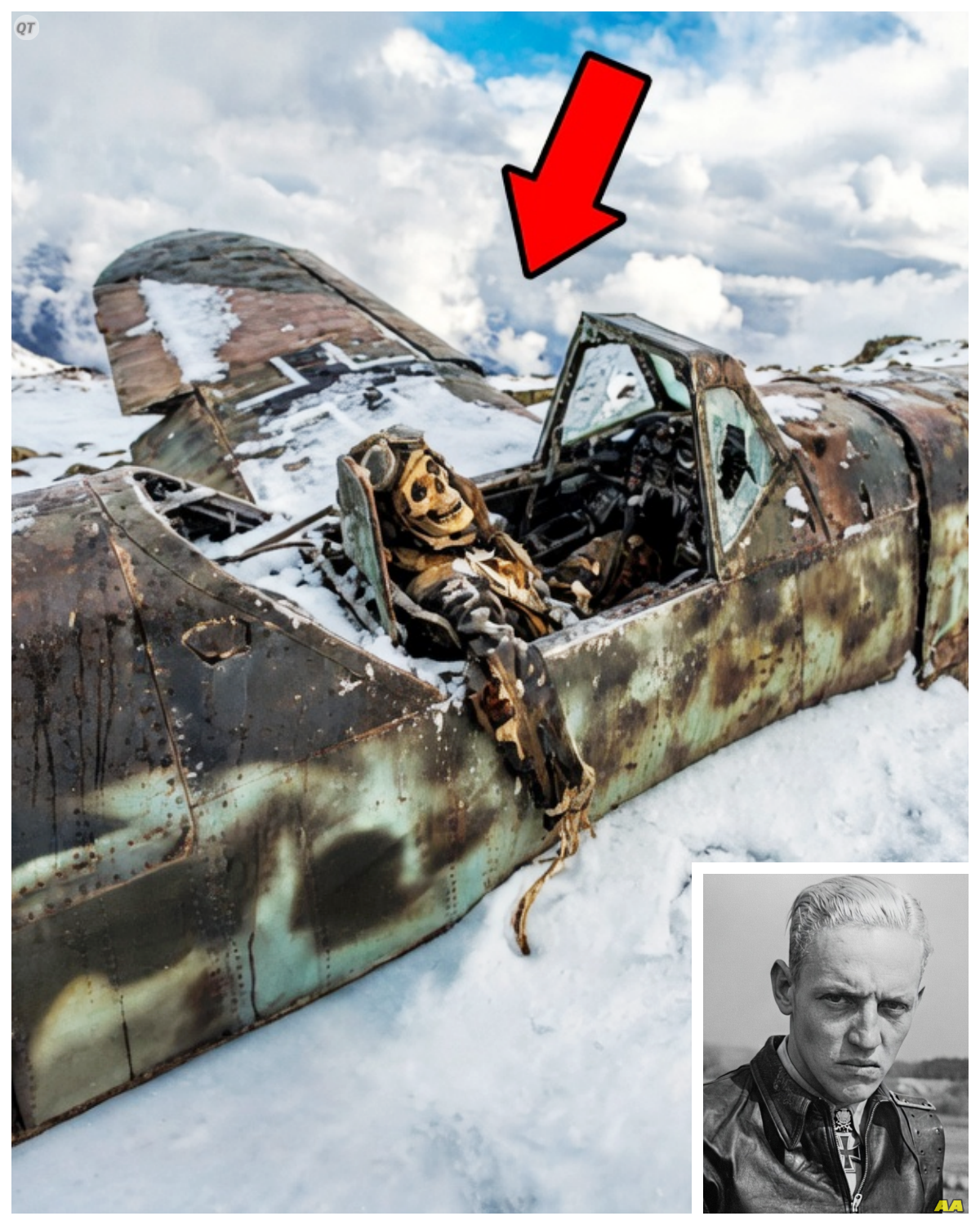 German Pilot Vanished During WWII — 81 Years Later, His Downed Aircraft Was Found Hidden In The Alps