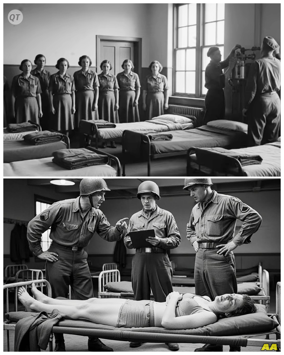 “Sleep Without Your Clothes Tonight” — The Order That Terrified German Women POWs-ZZ