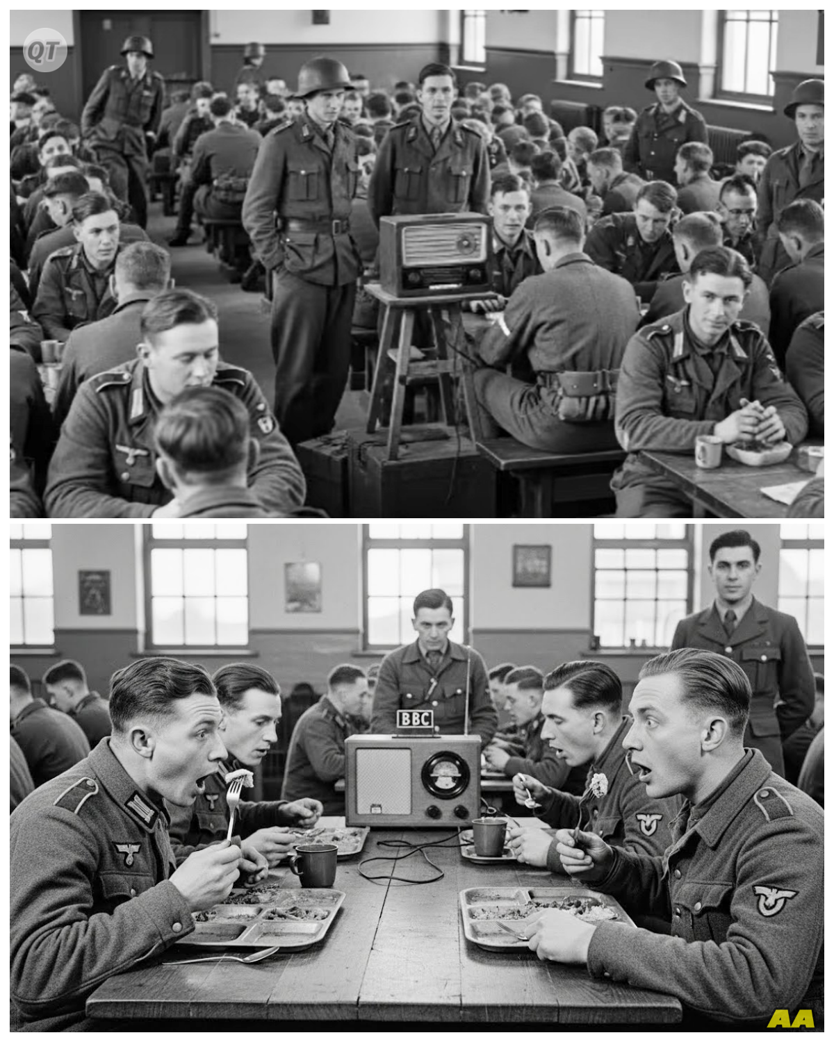 When German POWs First Heard British Radio – The Whole Camp Stopped Talking-ZZ
