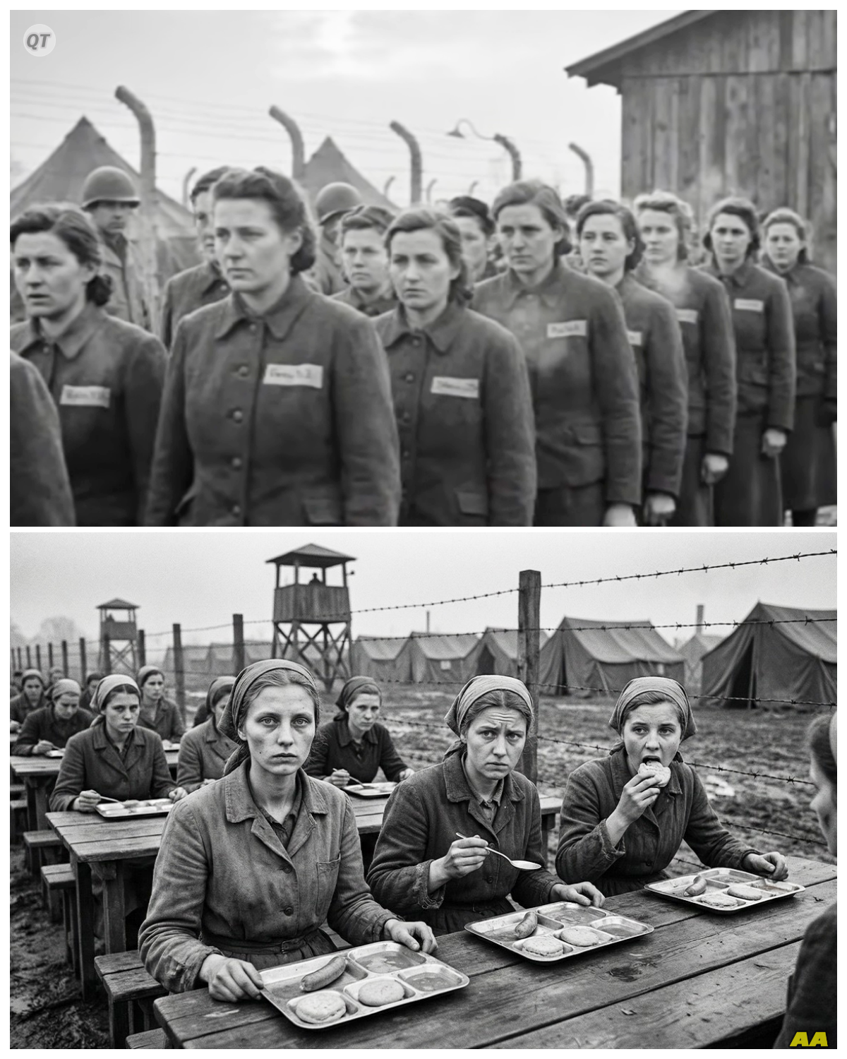 Female German POWs Expected Camp Food — Then They Tasted Biscuits and Sausage Gravy-ZZ