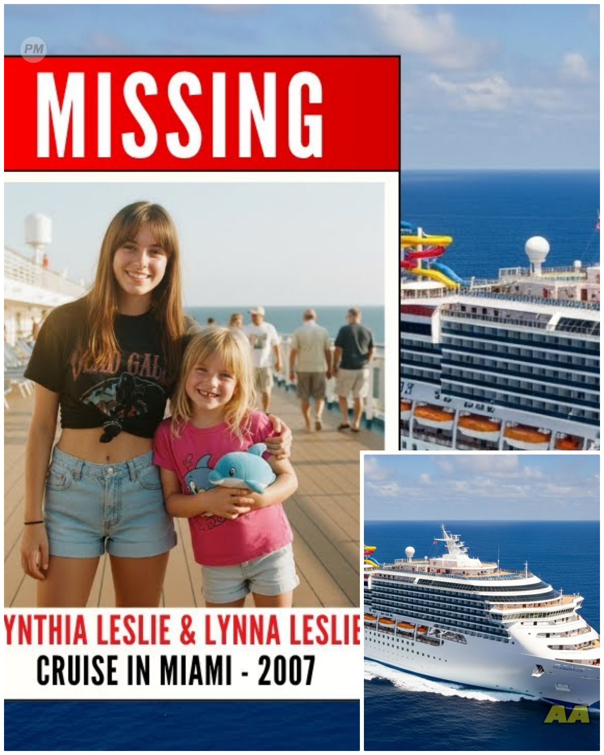 “FBI Confession Shocks Nation: The Deadly Secret a Cruise Worker Hid for Years – What Really Happened to the Leslie Sisters?”