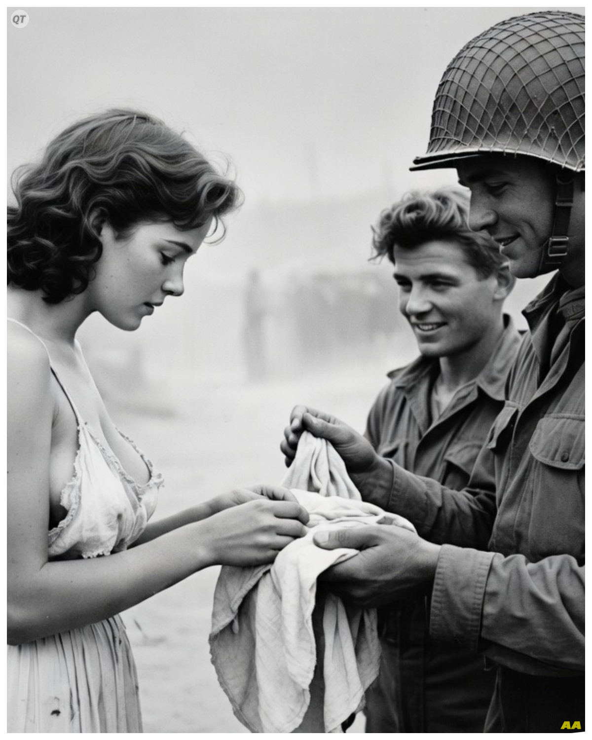 “We Don’t Fight Women” — The Moment American Medics Stunned German Women POWs with Kindness