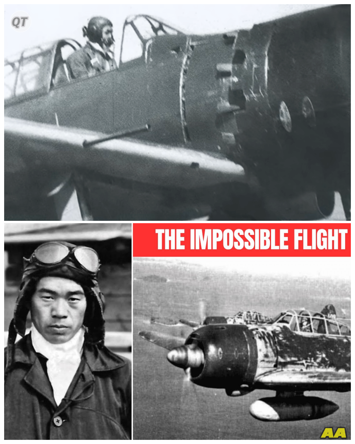 A Japanese Zero Pulled Alongside Eight American Dive Bombers — Unaware That Would Be Nearly His End-ZZ