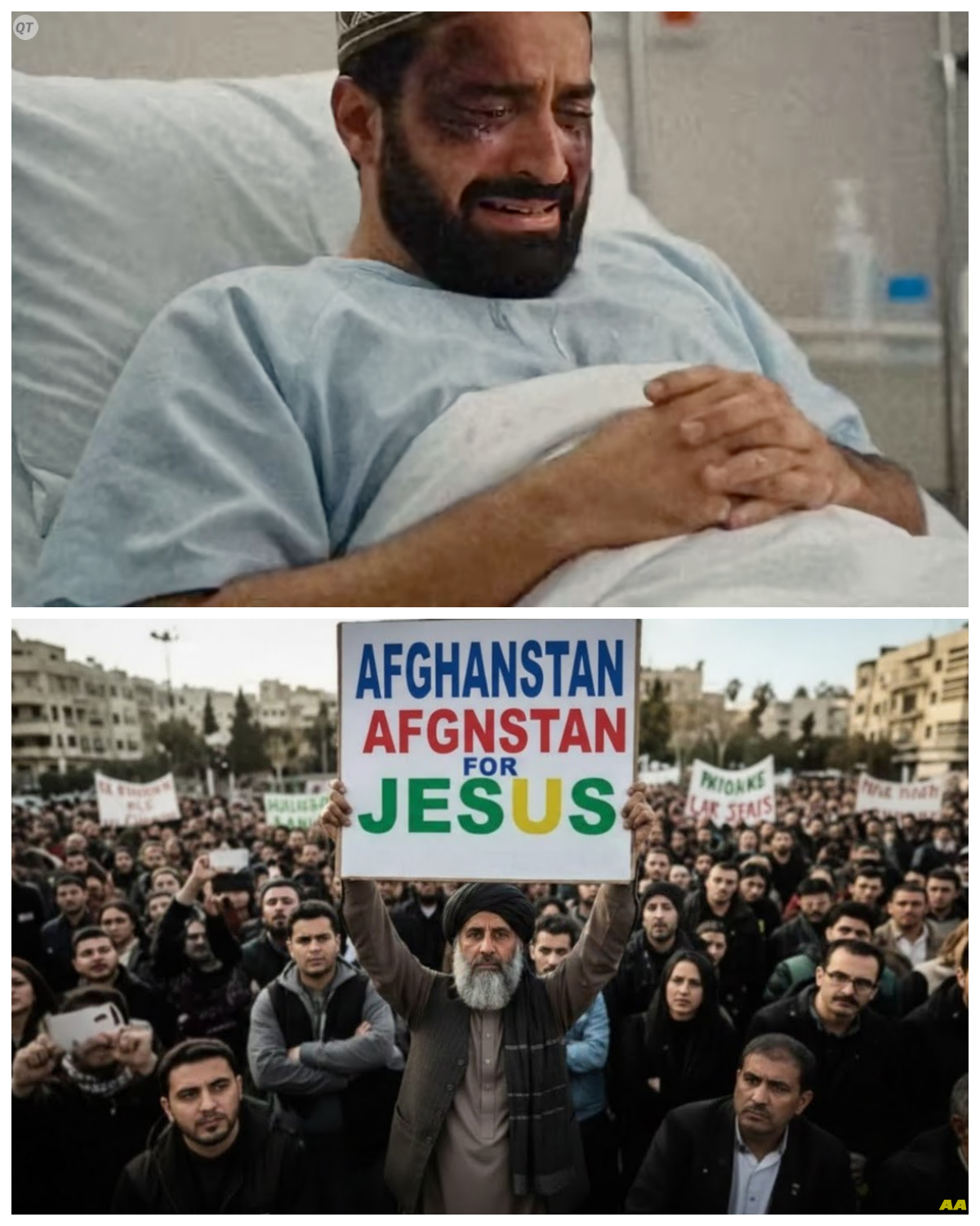 Afghanistan Muslim leader left Islam and Converted to Christianity and this happened.....