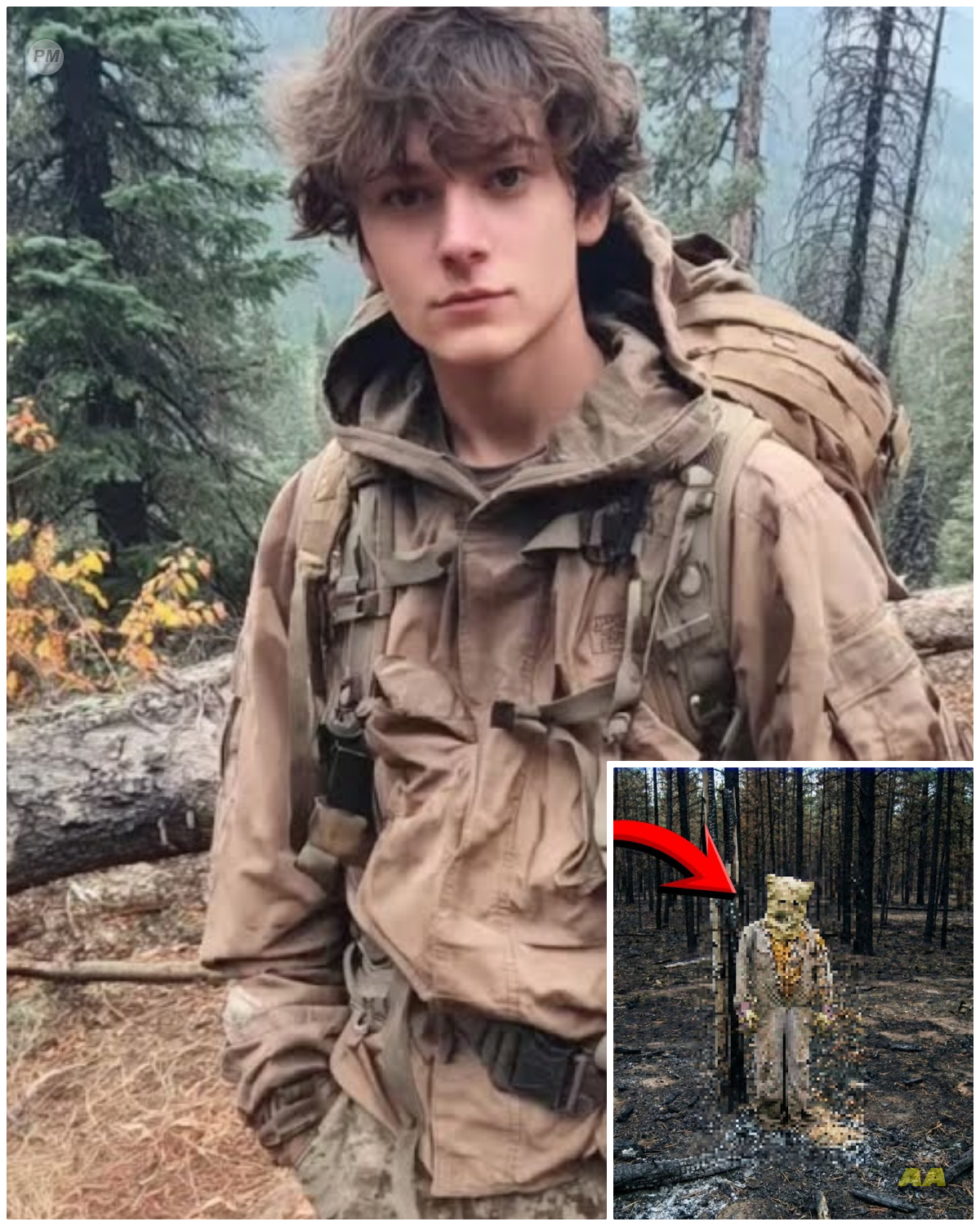 Young man disappears on a hike, found 18 days later INSIDE a SCARECROW