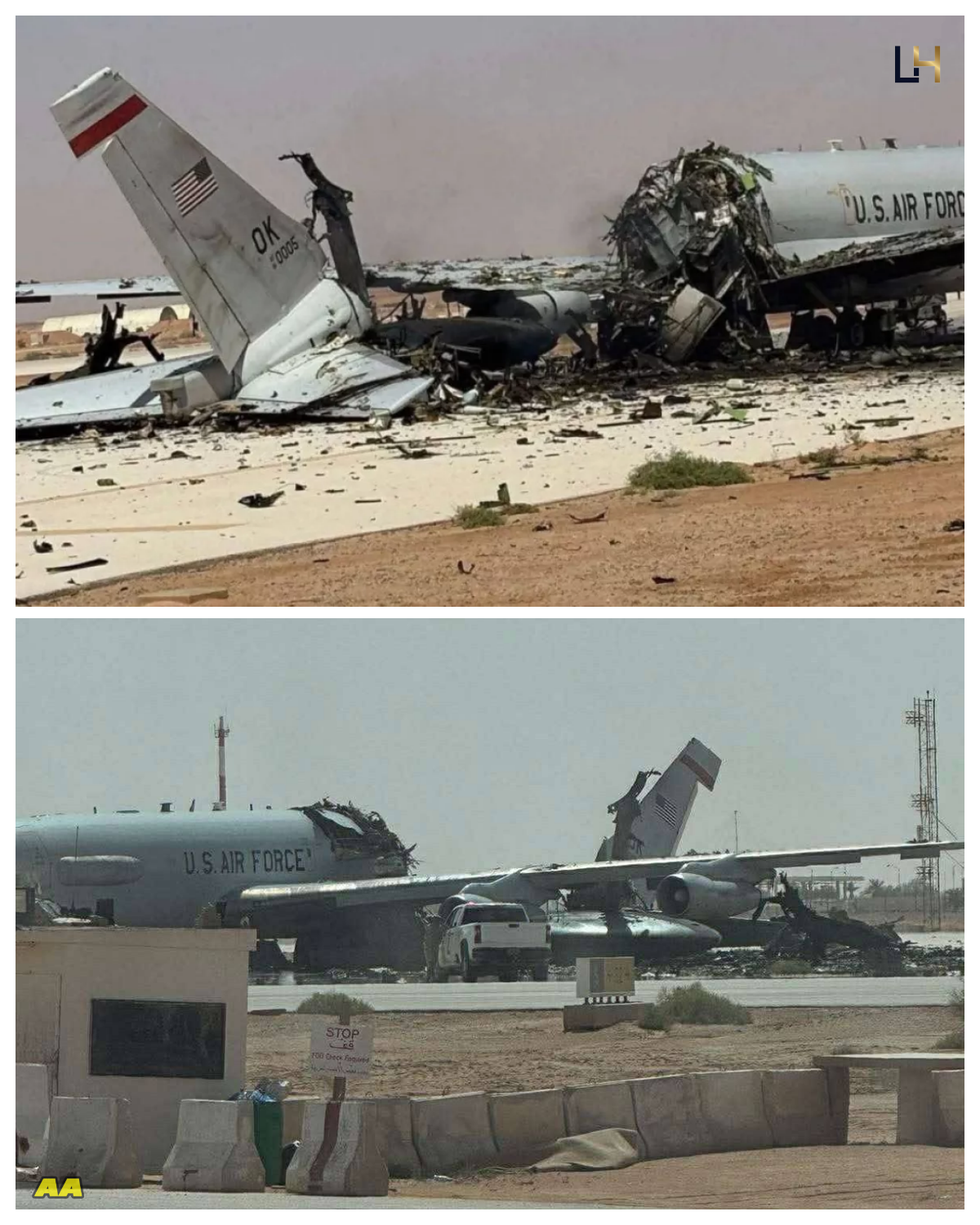 A crucial early warning radar plane, used to provide commanders with a real-time picture of war, was destroyed in an Iranian attack on the Prince Sultan air base in Saudi Arabia on Friday