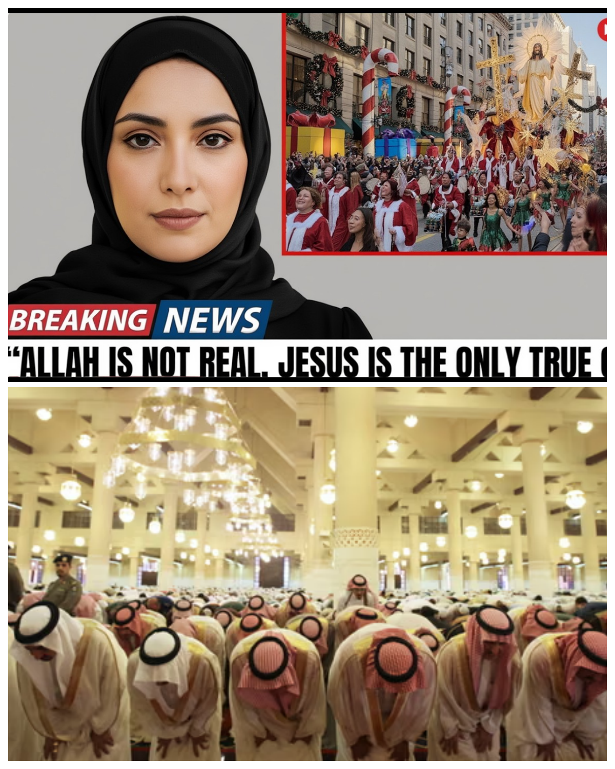 Saudi Arabia Muslim Woman Faces Death Execution Post-Ramadan for attending London Jesus Parade! NDE