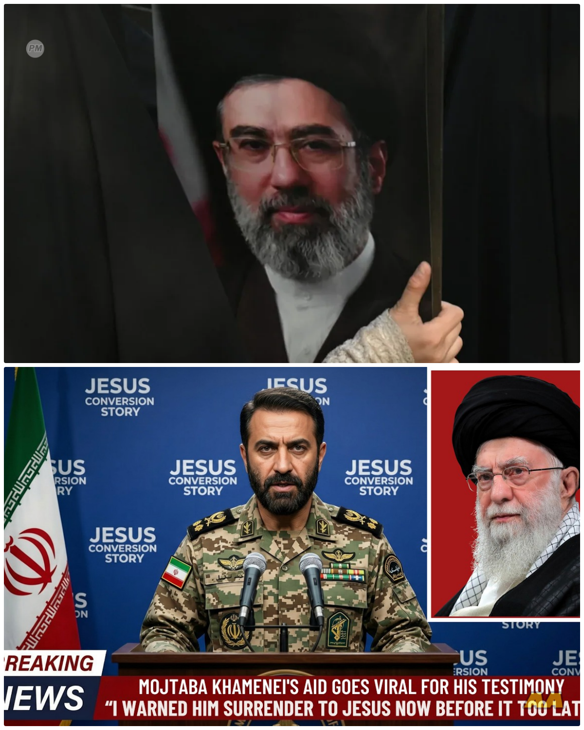 Mojtaba Khamenei’s Aid Goes Viral For His Testimony: ”I warned Him…Surrender to Jesus Now”