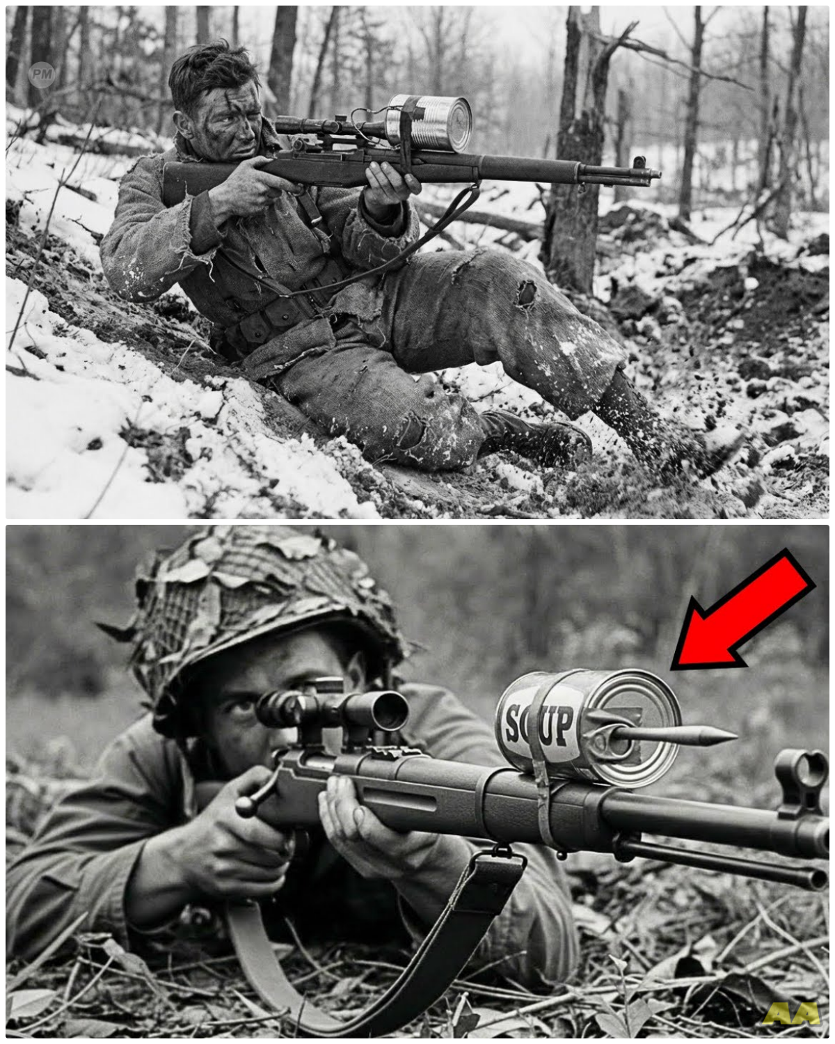 How a U.S. Sniper’s “Soup Can Trick” Took Down 112 Japanese in 5 Days