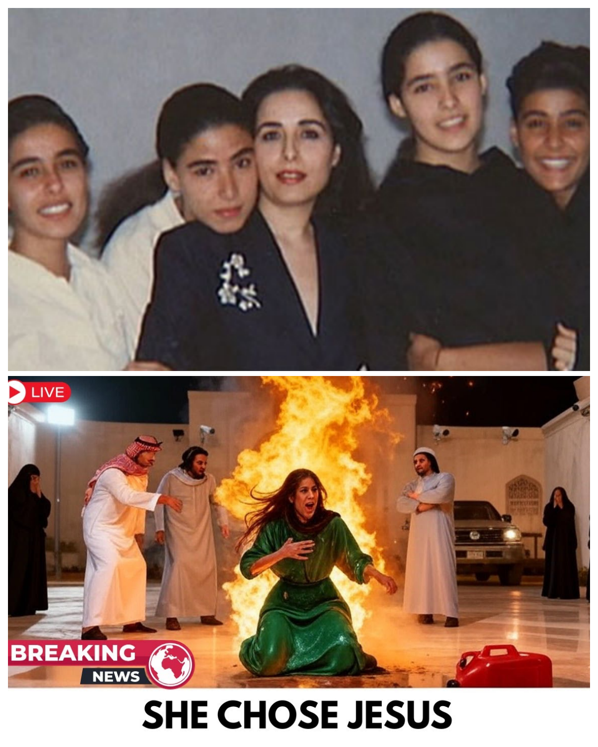 The Saudi Princess Condemned to the Fire for Reading the Word… | Christian Testimony  What SECRET Did a Royal Daughter Discover in a Forbidden Book That Shook an Entire Kingdom? When a Saudi Princess Quietly Opened the WORD She Was Never Meant to Read, Everything Changed — But Why Did Her Courage Spark Outrage Inside the Palace Walls? The Untold Story Few Dare to Mention Is Now Emerging… Could This Hidden Testimony Reveal a TRUTH Powerful Enough to Change Lives? Read the Full Story in the Comment Link.
