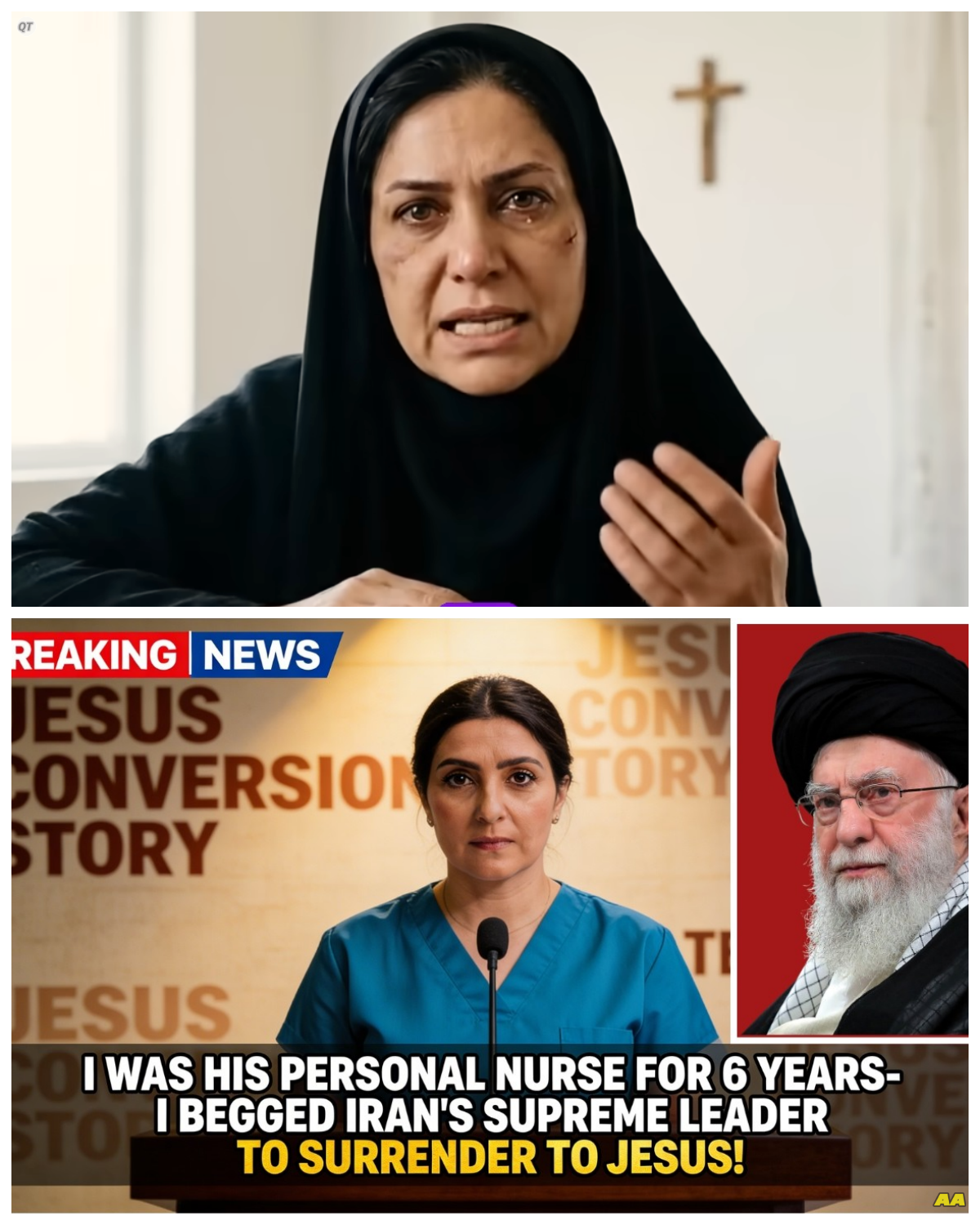 Khamenei’s Personal Nurse Goes Viral After Her Confession: ‘I Begged HIM to SURRENDER to JESUS’