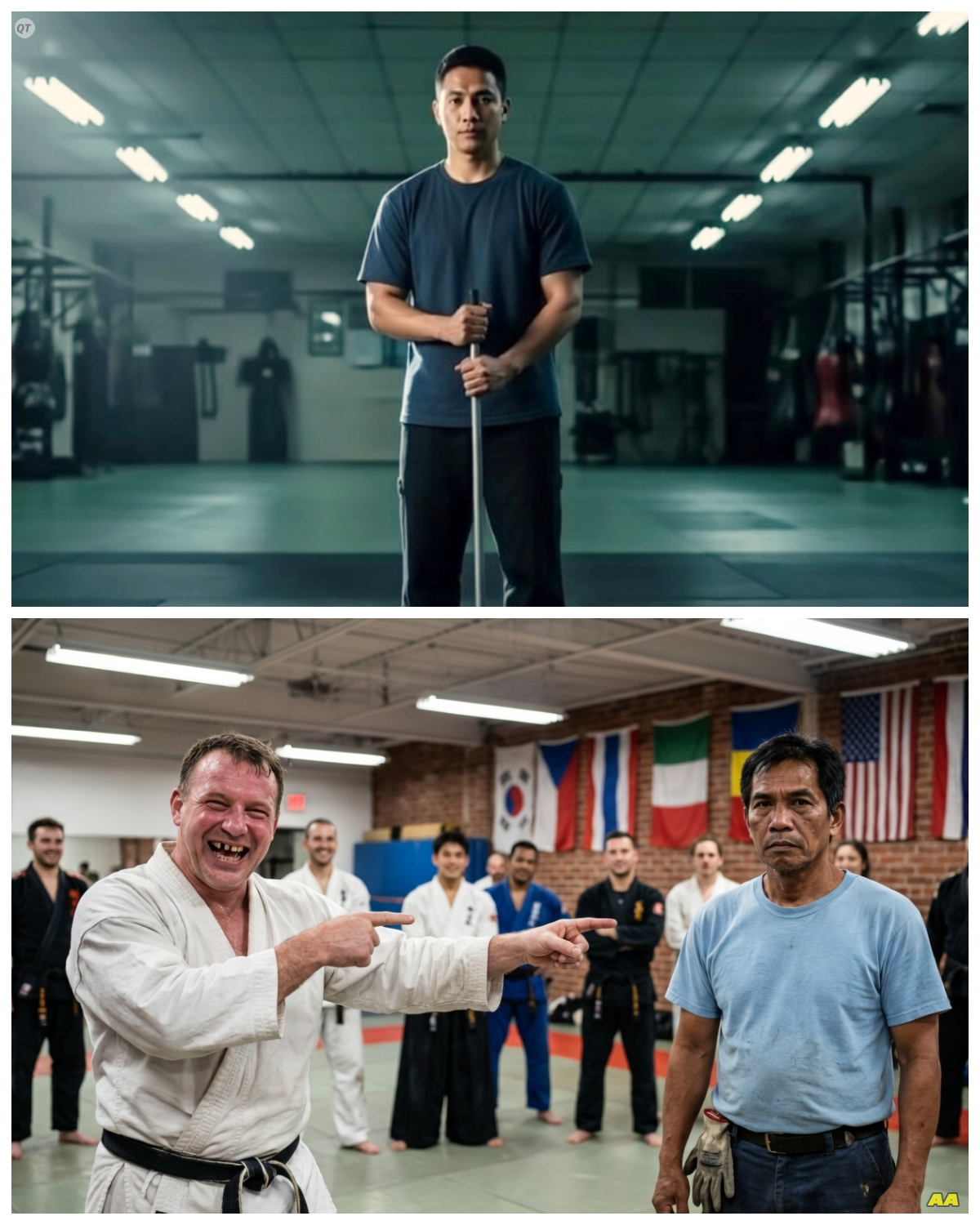 Black Belt Challenges Filipino Janitor to Sparring ‘Just for Fun’ — The Outcome Shocked Everyone