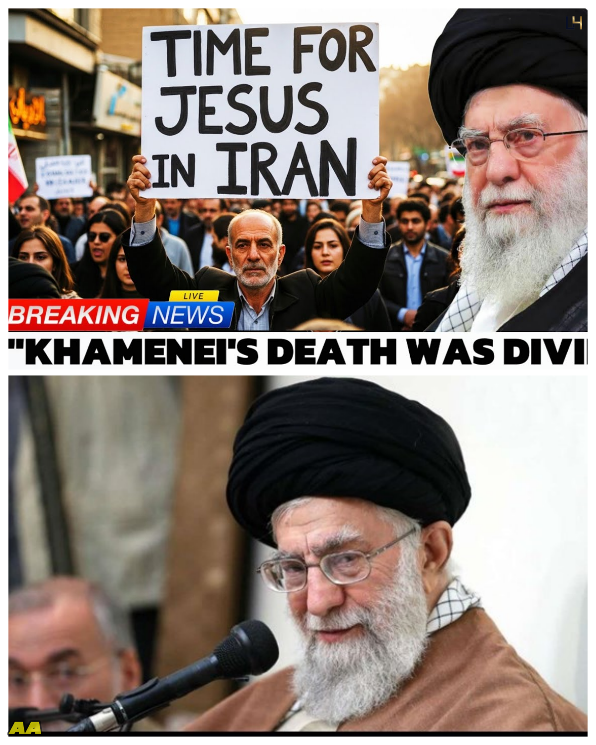 PANIC IN IRAN: Pastor Jailed by Ali Khamenei Says Jesus Revealed the Supreme Leader’s Death to Him