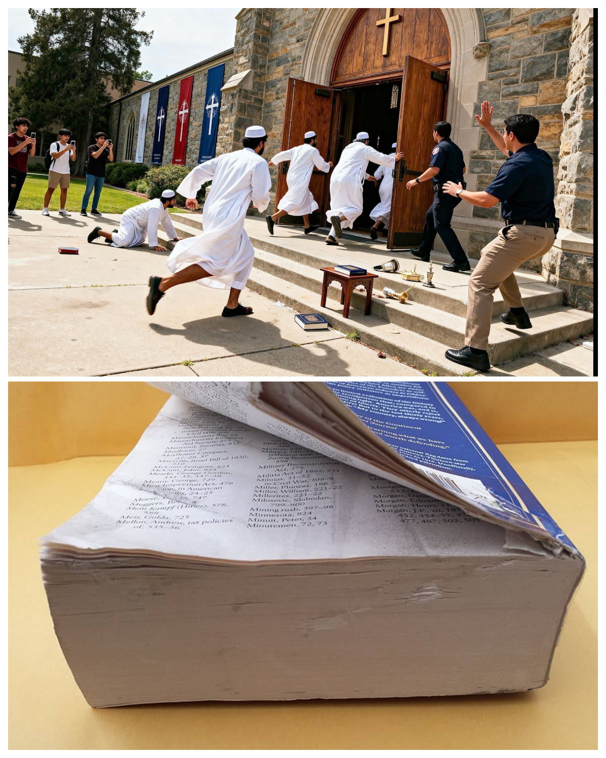 Muslims Stormed a Catholic College to Steal Communion Then THIS HAPPENED