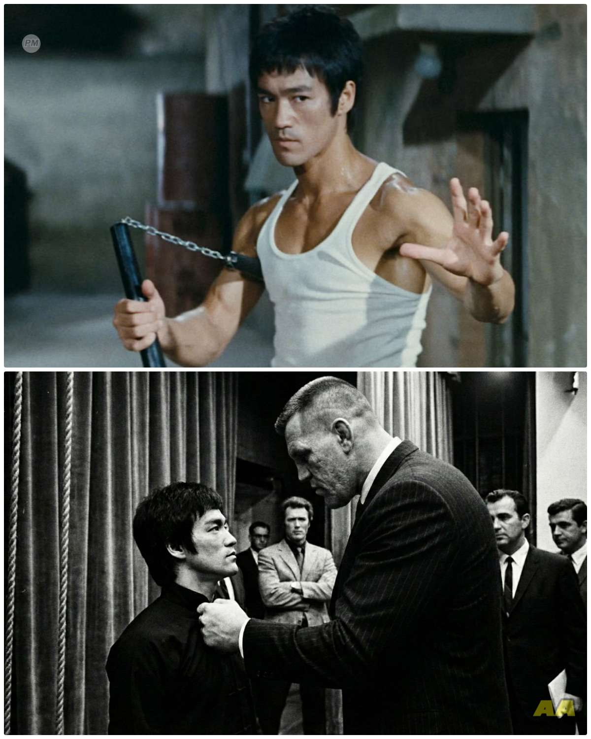Clint Eastwood 350 lb Bodyguard ATTACKED Bruce Lee Backstage —Clint Eastwood Watched Him Get CRUSHED