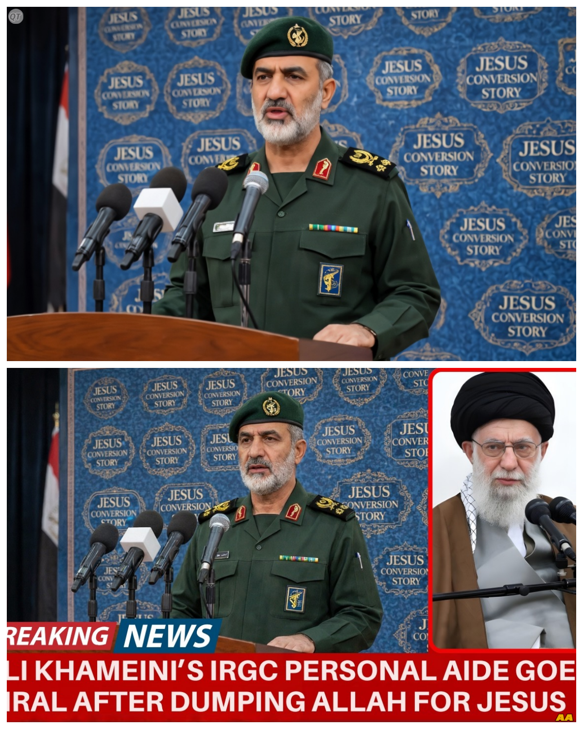 Fleeing IRGC Commander Meets Jesus On His Way To Saudi Arabia After Ali Khamenei’s Death