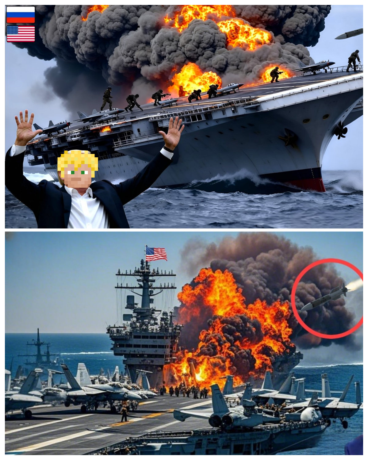 TODAY! A US Aircraft Carrier Carrying 500 Expensive Jets Was Destroyed by a Russian Su-15 Fighter Je What really happened in the skies and seas as shocking claims emerged about a U.S. carrier strike group facing off against a Soviet-era Sukhoi Su-15? Reports spreading online describe a dramatic scenario involving a massive aircraft carrier operated by the United States Navy, allegedly carrying hundreds of high-value jets. But experts are asking a critical question—could such a heavily defended vessel truly be taken down so suddenly, or is there a deeper, lesser-known story behind these claims? Dive into the mystery, uncover the facts, and see what really lies behind the headlines—read the full article through the link in the comment.